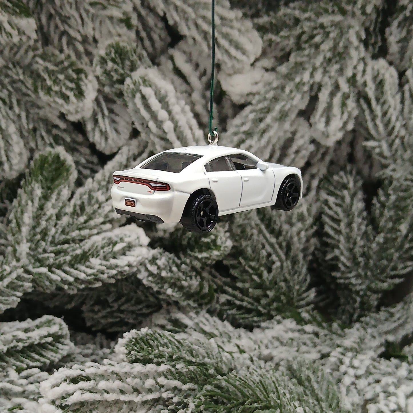 DODGE 2018 CHARGER Ornament Christmas Gift Xmas Tree Decoration 2015 - 2023 White Gray Purple
