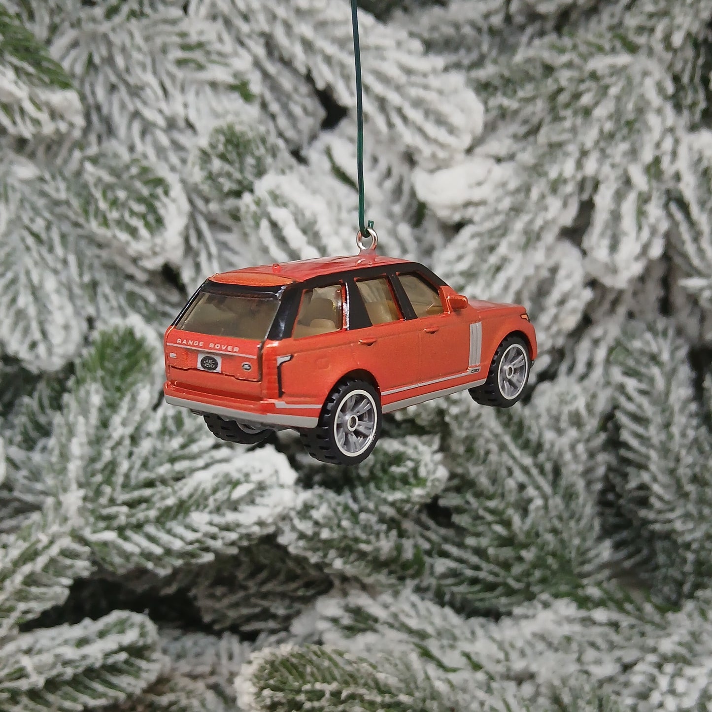 Range Rover 2018 Vogue SE Ornament Christmas Tree Decoration Xmas Gift Orange 2019-2022