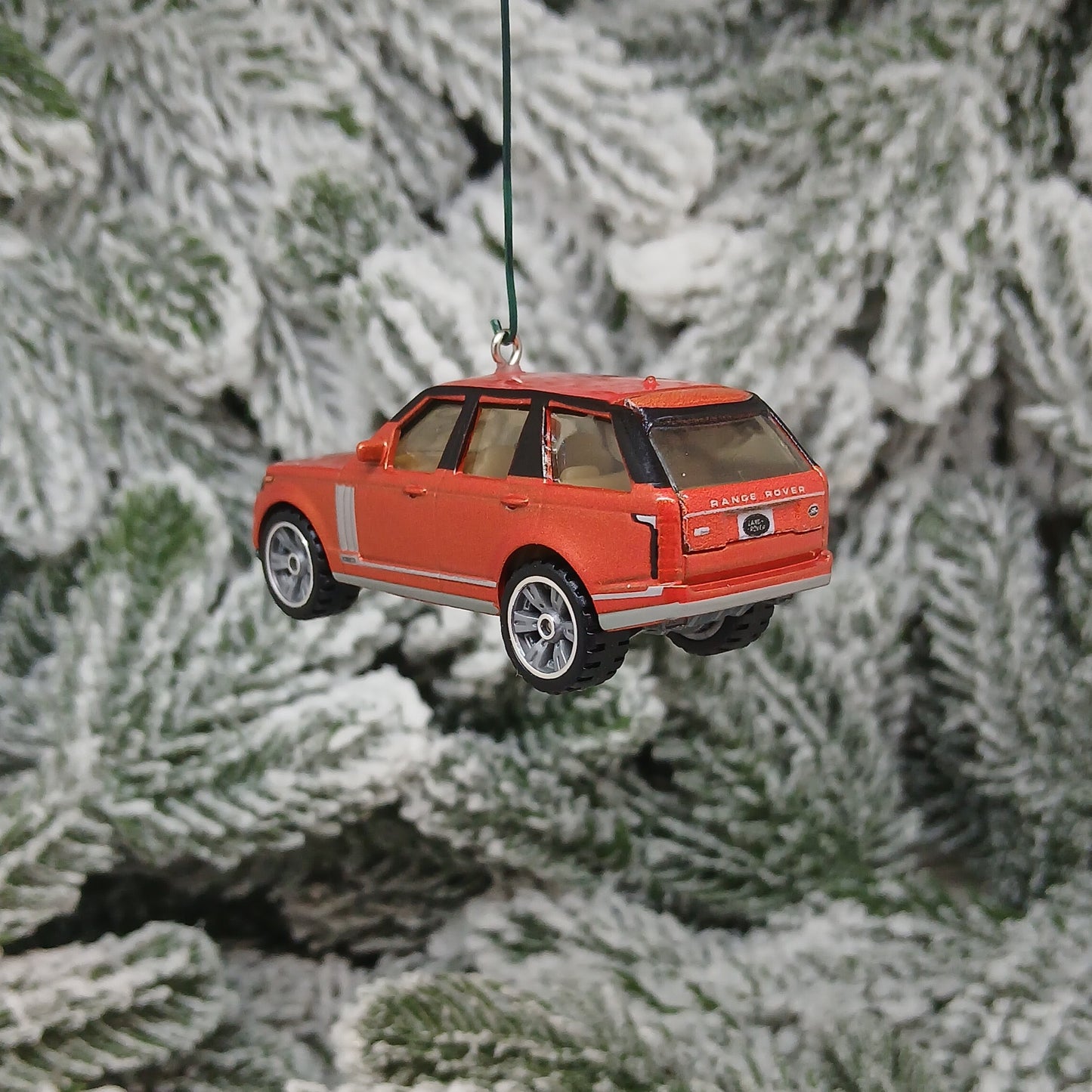 Range Rover 2018 Vogue SE Ornament Christmas Tree Decoration Xmas Gift Orange 2019-2022
