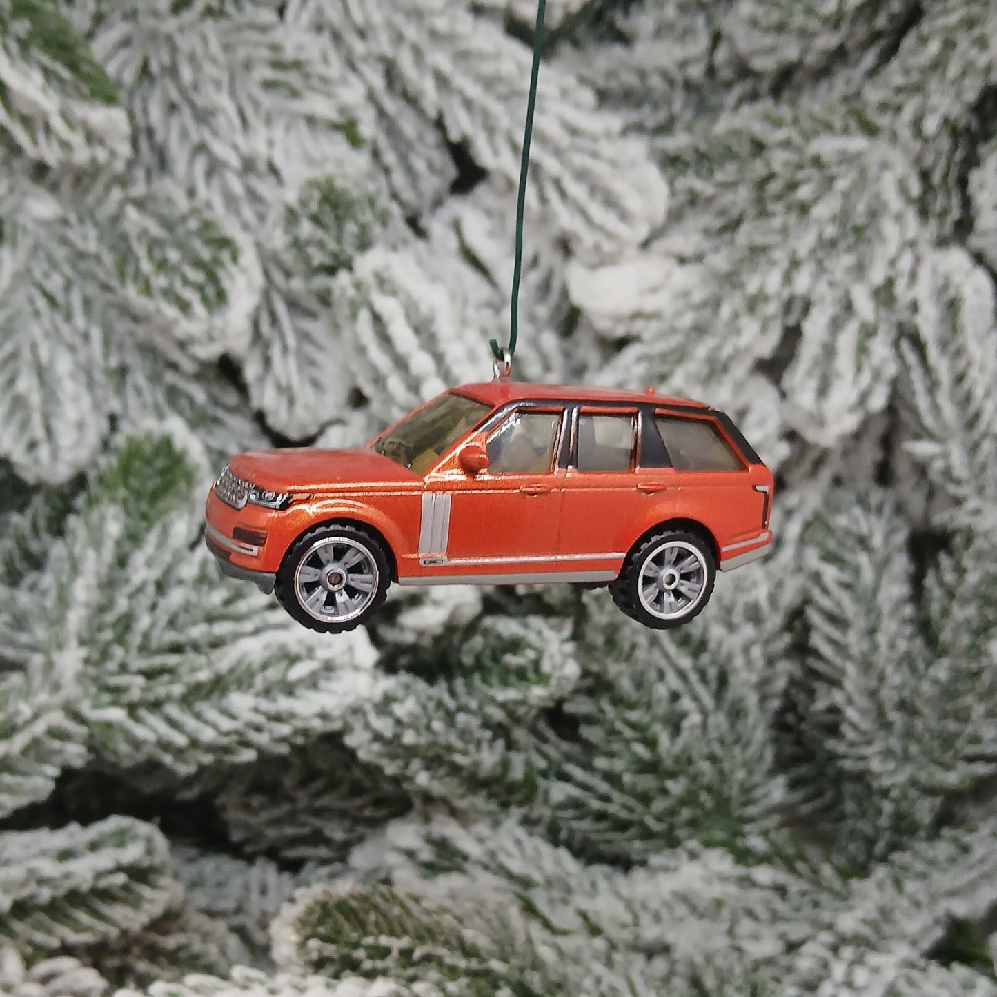 Range Rover 2018 Vogue SE Ornament Christmas Tree Decoration Xmas Gift Orange 2019-2022