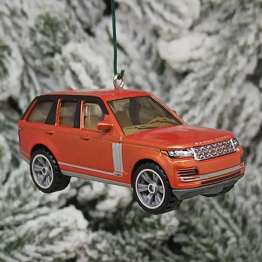 Range Rover 2018 Vogue SE Ornament Christmas Tree Decoration Xmas Gift Orange 2019-2022