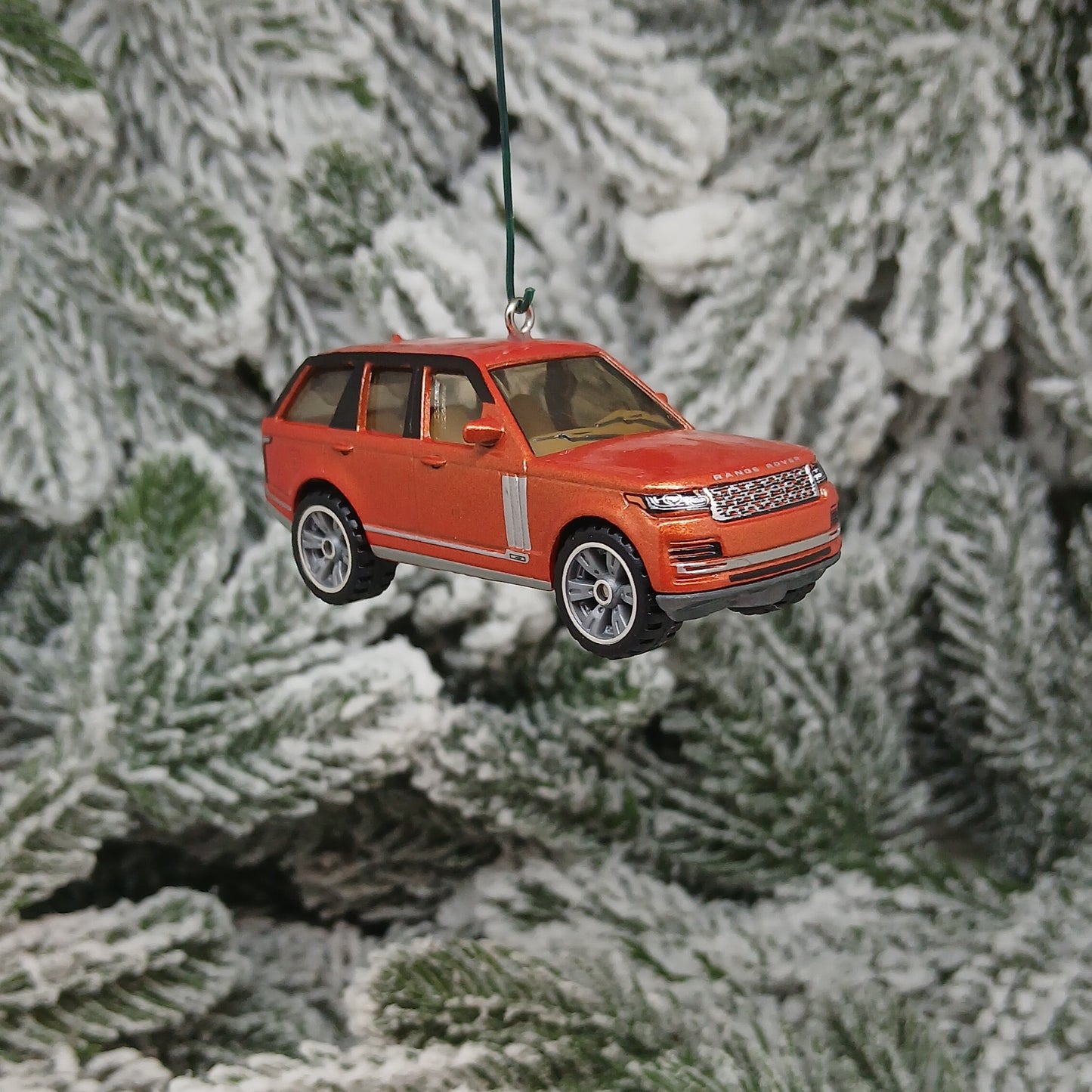 Range Rover 2018 Vogue SE Ornament Christmas Tree Decoration Xmas Gift Orange 2019-2022