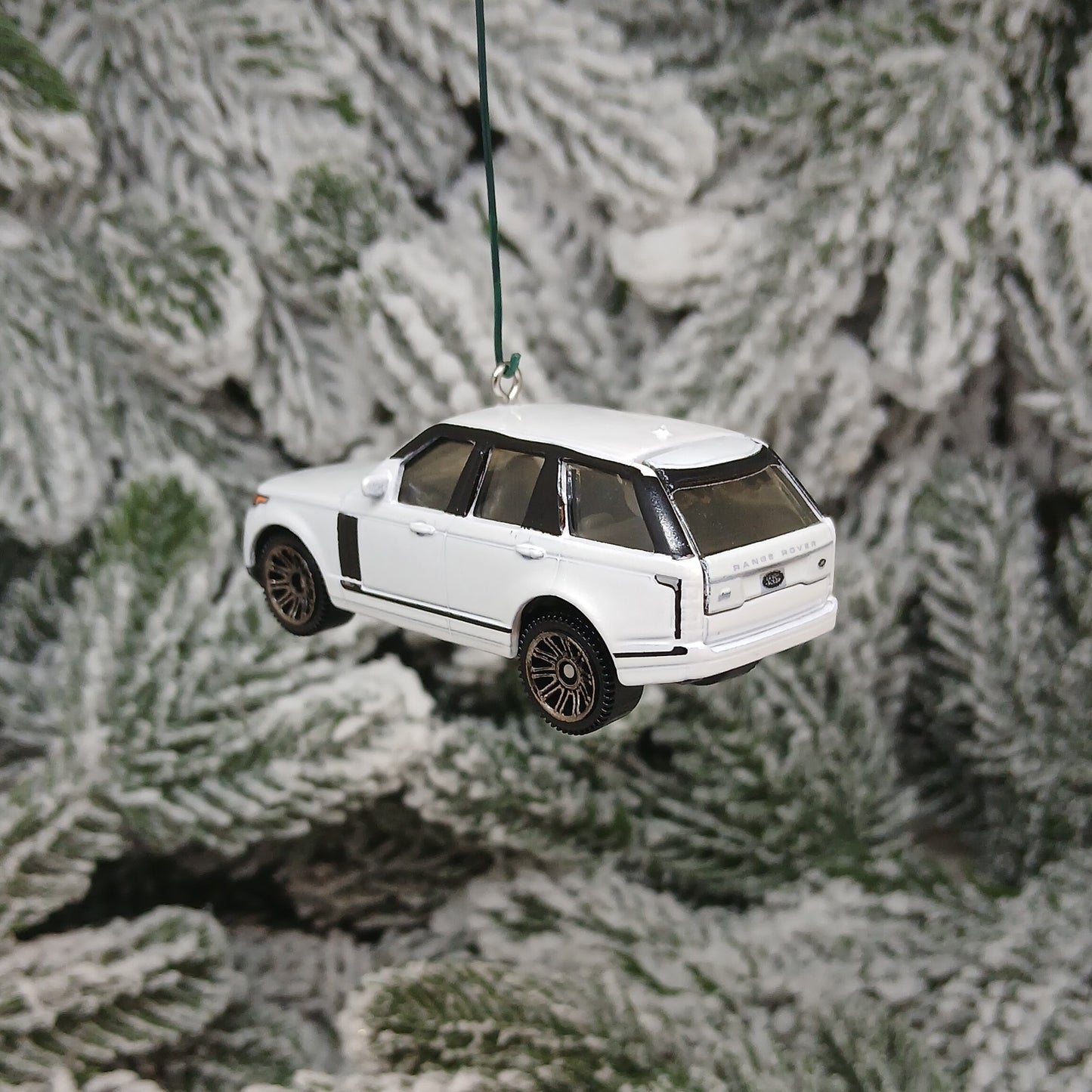 Range Rover 2018 Vogue SE Ornament Christmas Tree Decoration Xmas Gift White 2019-2022