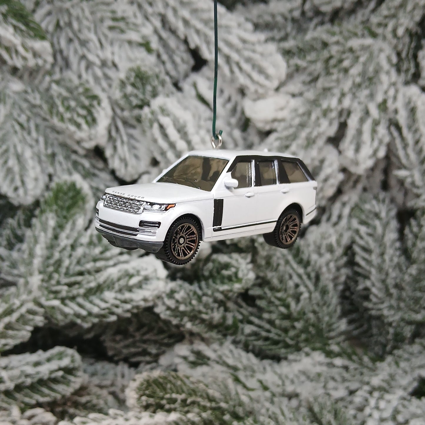 Range Rover 2018 Vogue SE Ornament Christmas Tree Decoration Xmas Gift White 2019-2022