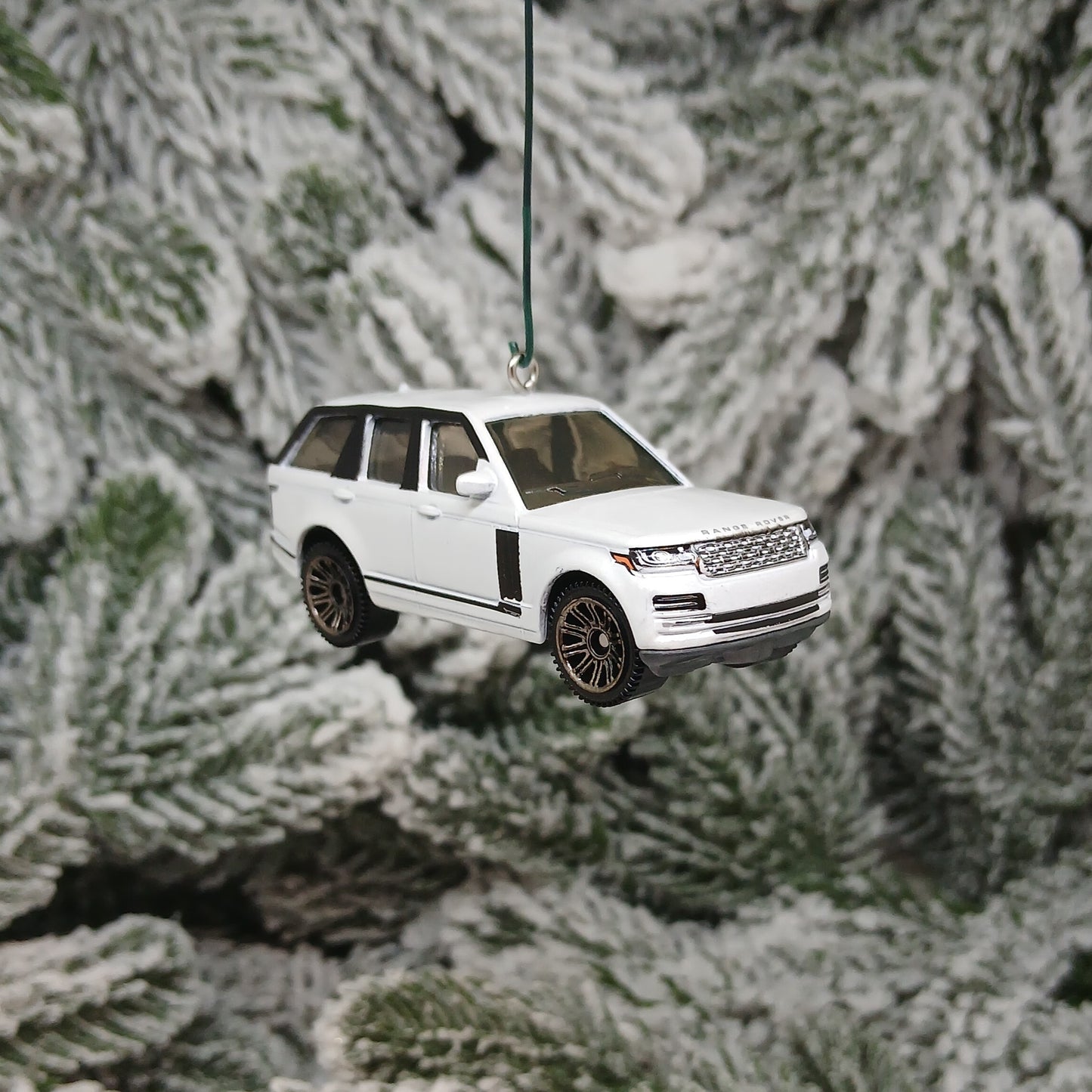 Range Rover 2018 Vogue SE Ornament Christmas Tree Decoration Xmas Gift White 2019-2022