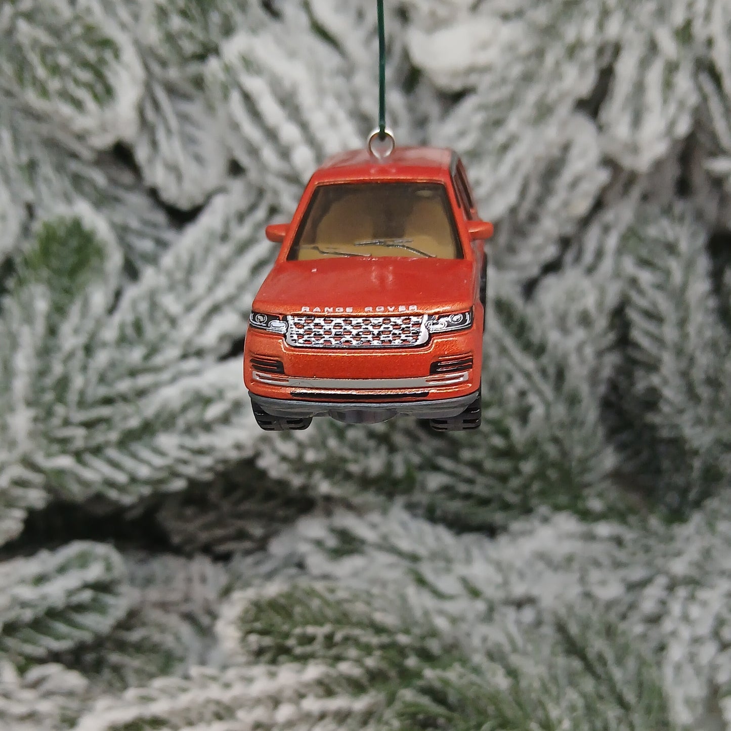Range Rover 2018 Vogue SE Ornament Christmas Tree Decoration Xmas Gift Orange 2019-2022