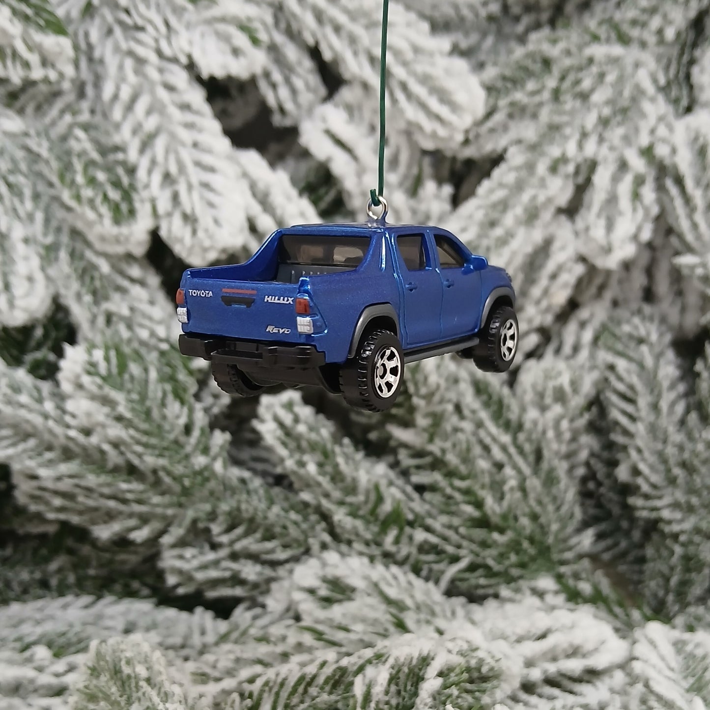 TOYOTA HILUX Ornament Christmas Tree Gift Idea 2015-2024 Pickup Truck Revo Blue Red Green Orange White