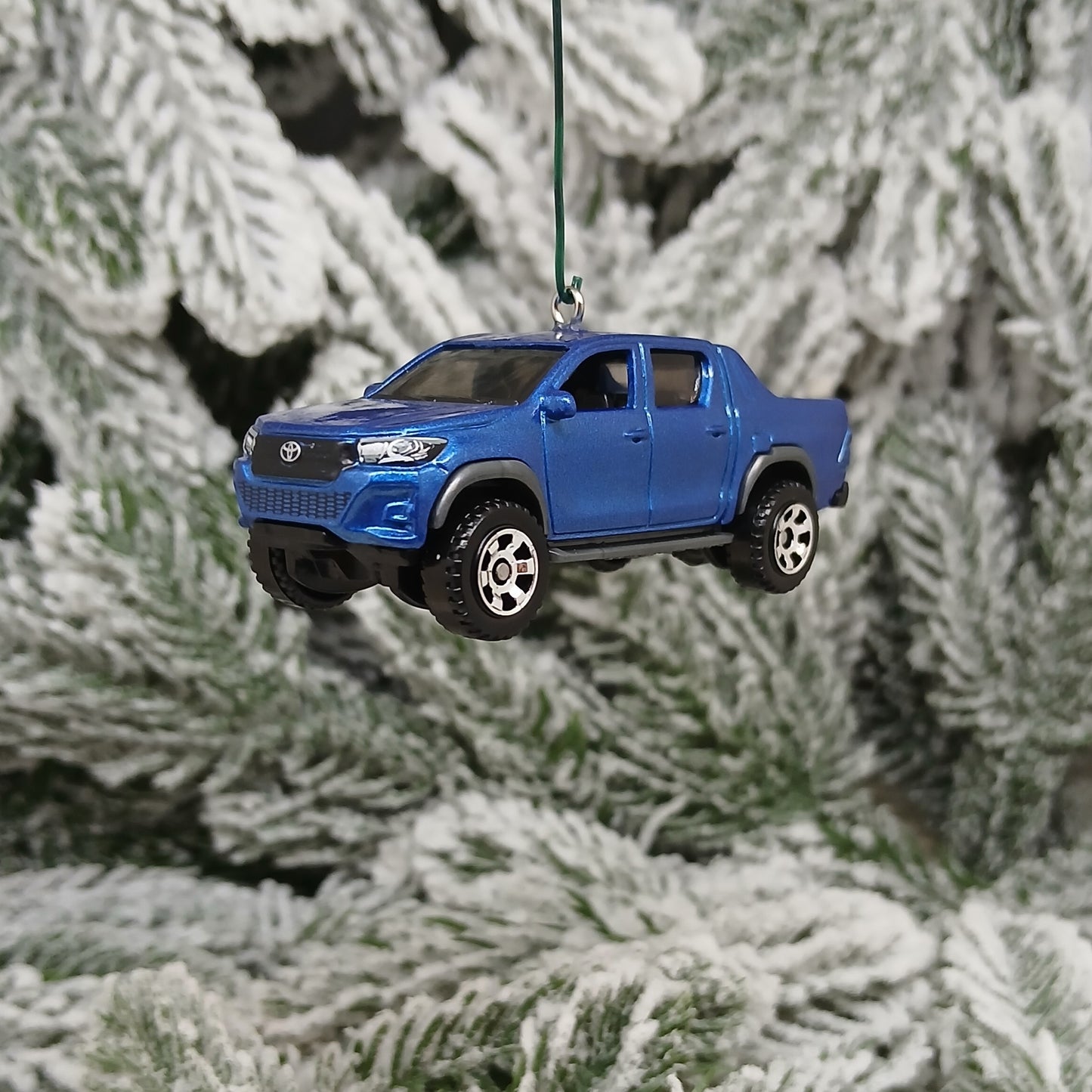 TOYOTA HILUX Ornament Christmas Tree Gift Idea 2015-2024 Pickup Truck Revo Blue Red Green Orange White
