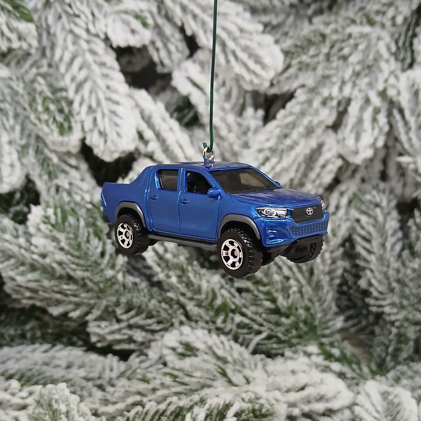 TOYOTA HILUX Ornament Christmas Tree Gift Idea 2015-2024 Pickup Truck Revo Blue Red Green Orange White