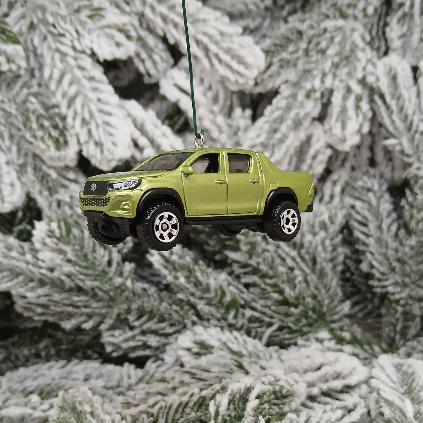 TOYOTA HILUX Ornament Christmas Tree Gift Idea 2015-2024 Pickup Truck Revo Blue Red Green Orange White