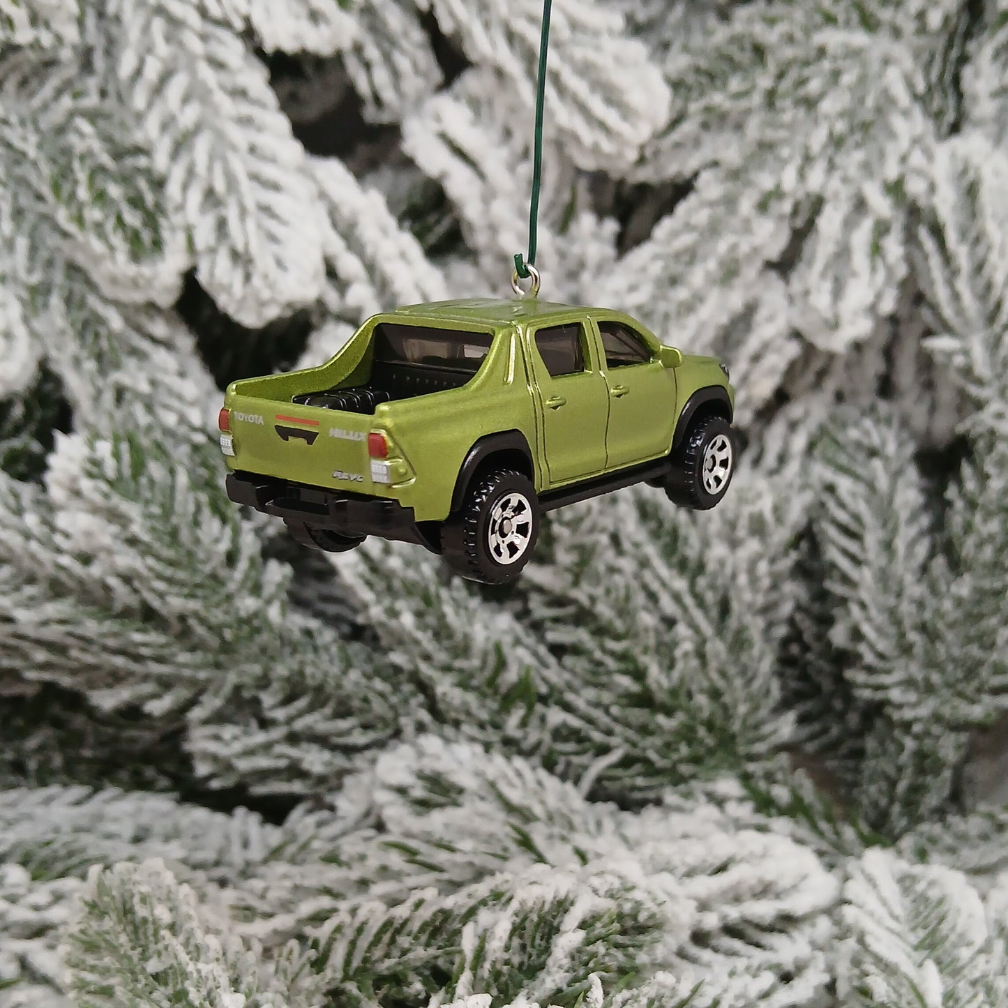 TOYOTA HILUX Ornament Christmas Tree Gift Idea 2015-2024 Pickup Truck Revo Blue Red Green Orange White