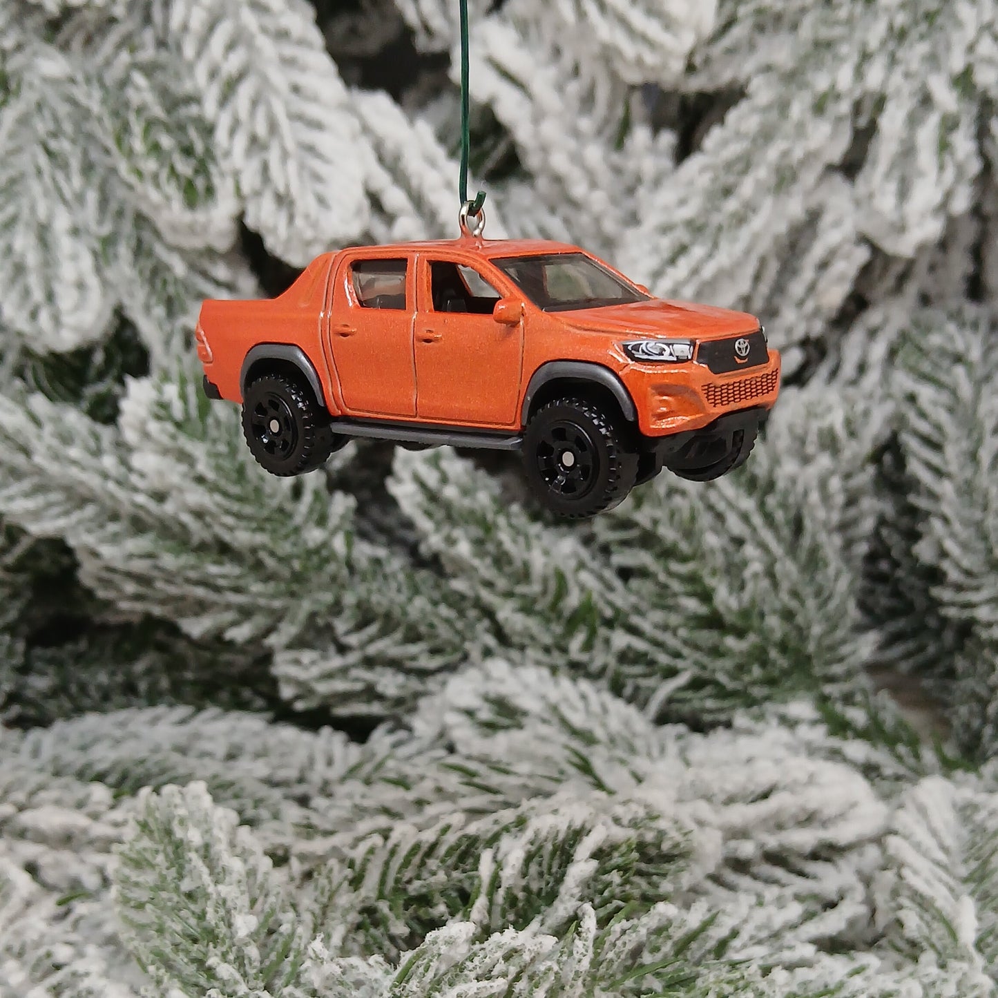 TOYOTA HILUX Ornament Christmas Tree Gift Idea 2015-2024 Pickup Truck Revo Blue Red Green Orange White