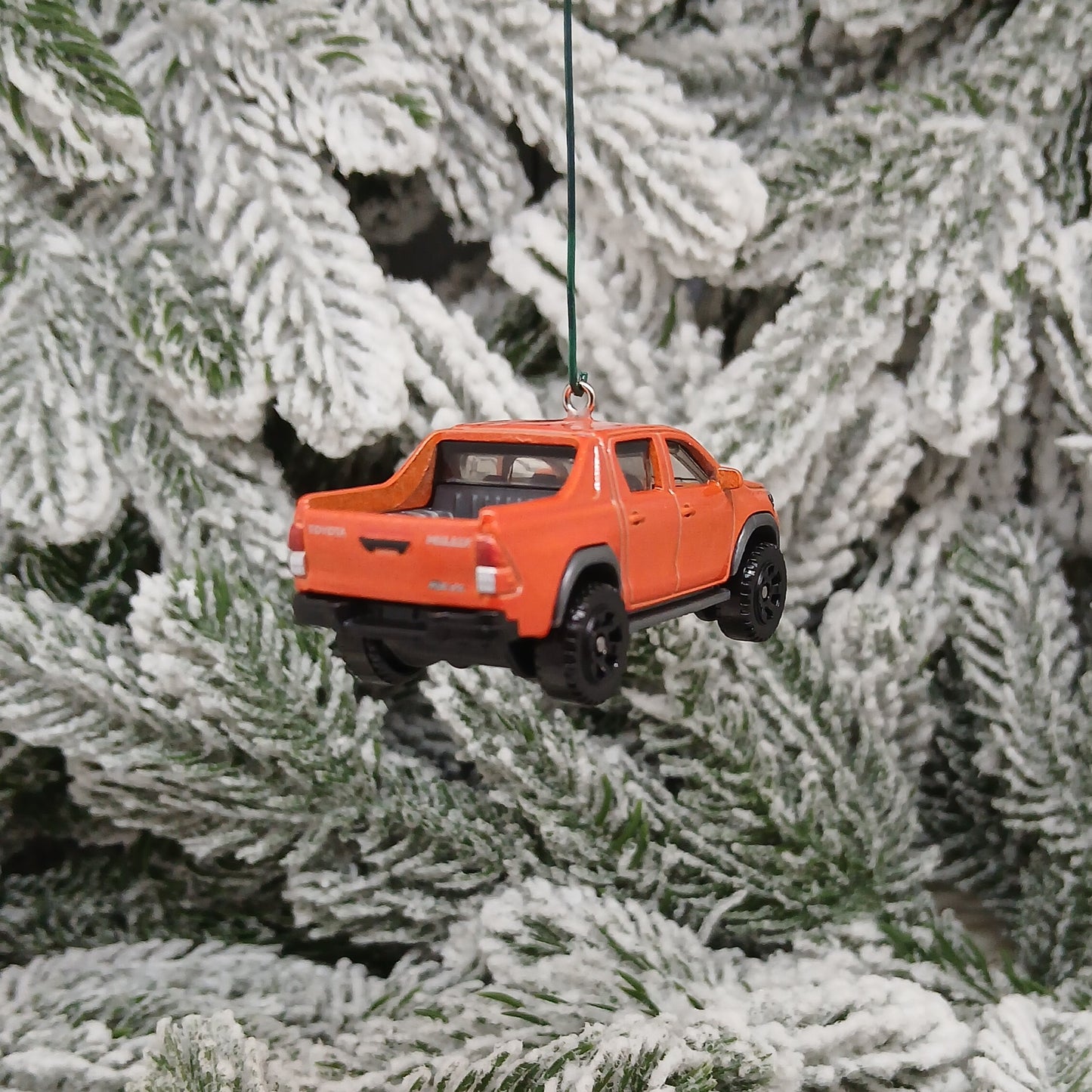 TOYOTA HILUX Ornament Christmas Tree Gift Idea 2015-2024 Pickup Truck Revo Blue Red Green Orange White