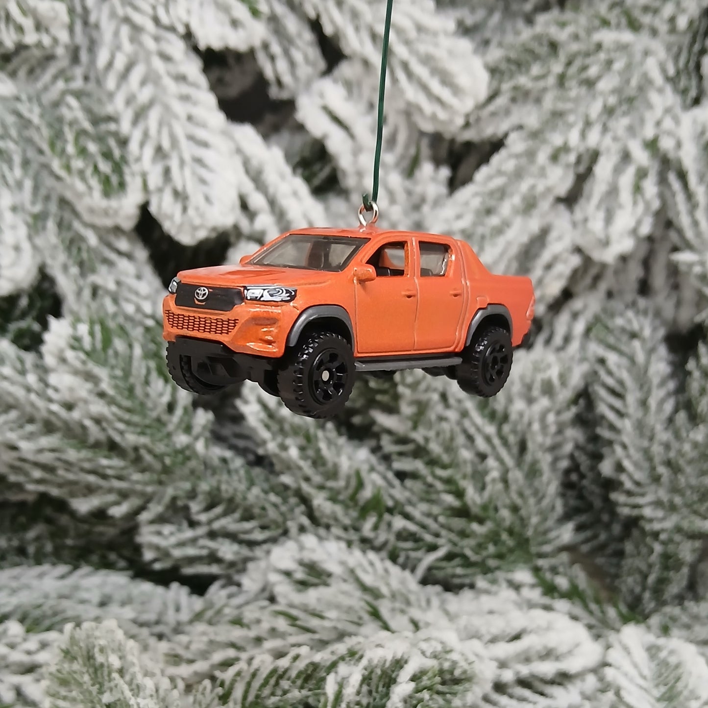 TOYOTA HILUX Ornament Christmas Tree Gift Idea 2015-2024 Pickup Truck Revo Blue Red Green Orange White