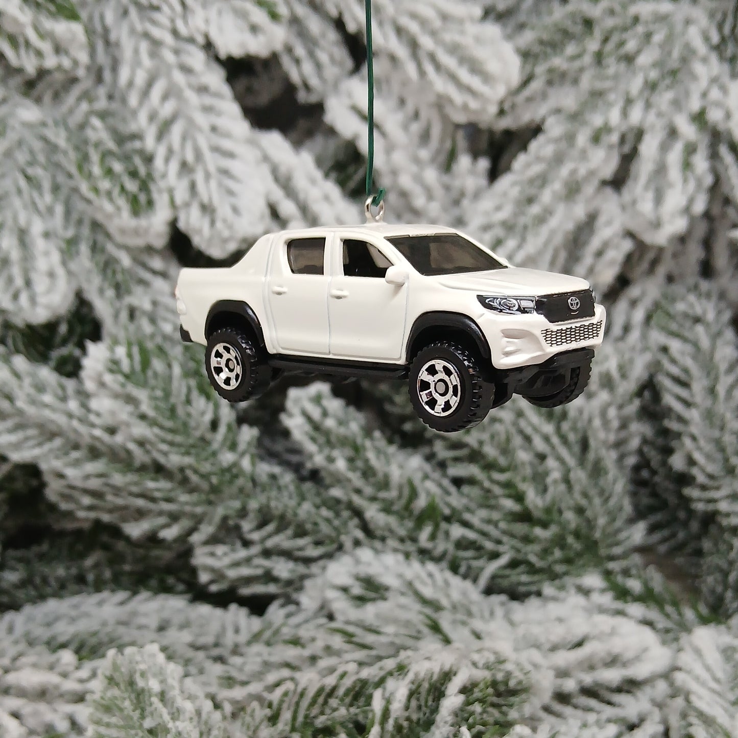 TOYOTA HILUX Ornament Christmas Tree Gift Idea 2015-2024 Pickup Truck Revo Blue Red Green Orange White