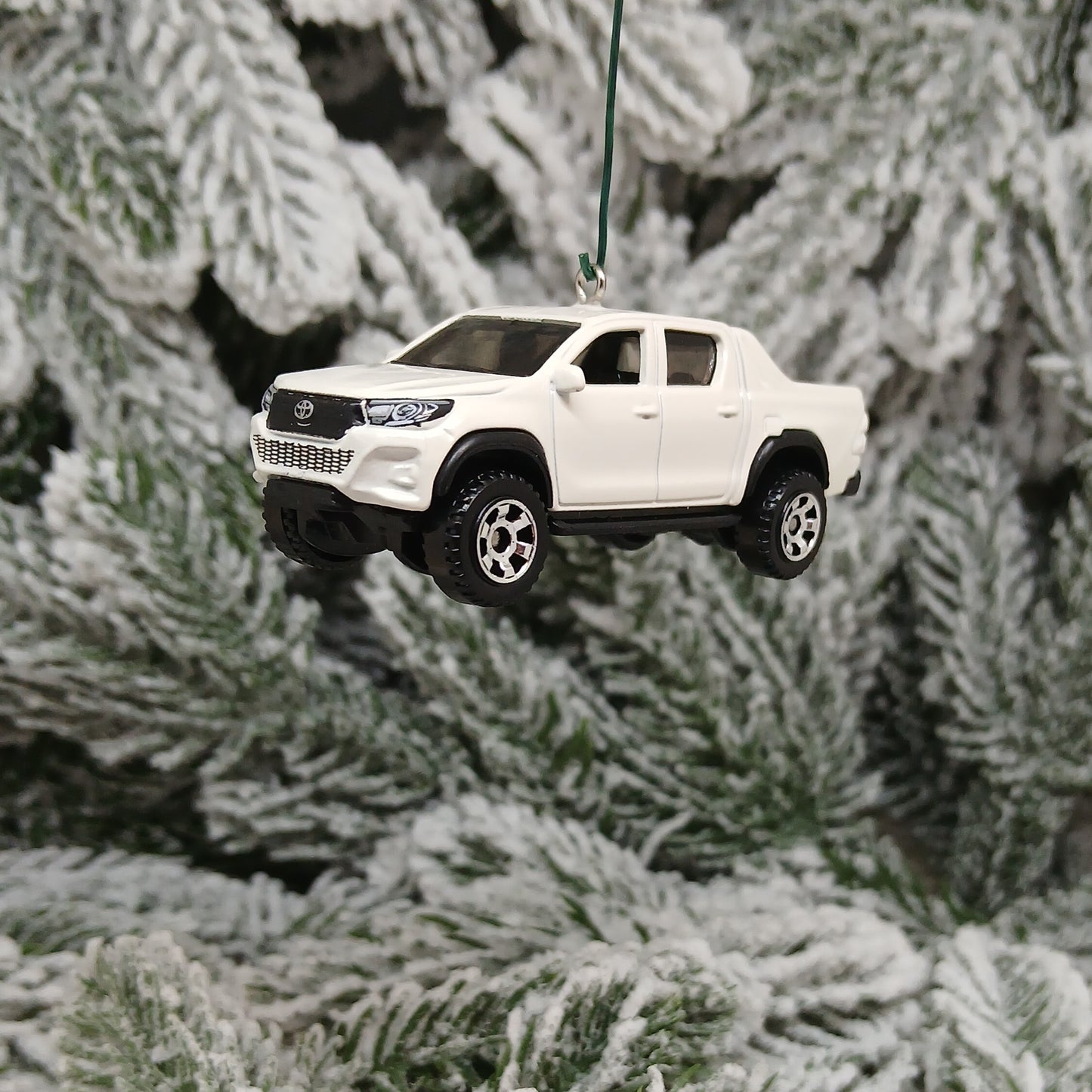TOYOTA HILUX Ornament Christmas Tree Gift Idea 2015-2024 Pickup Truck Revo Blue Red Green Orange White