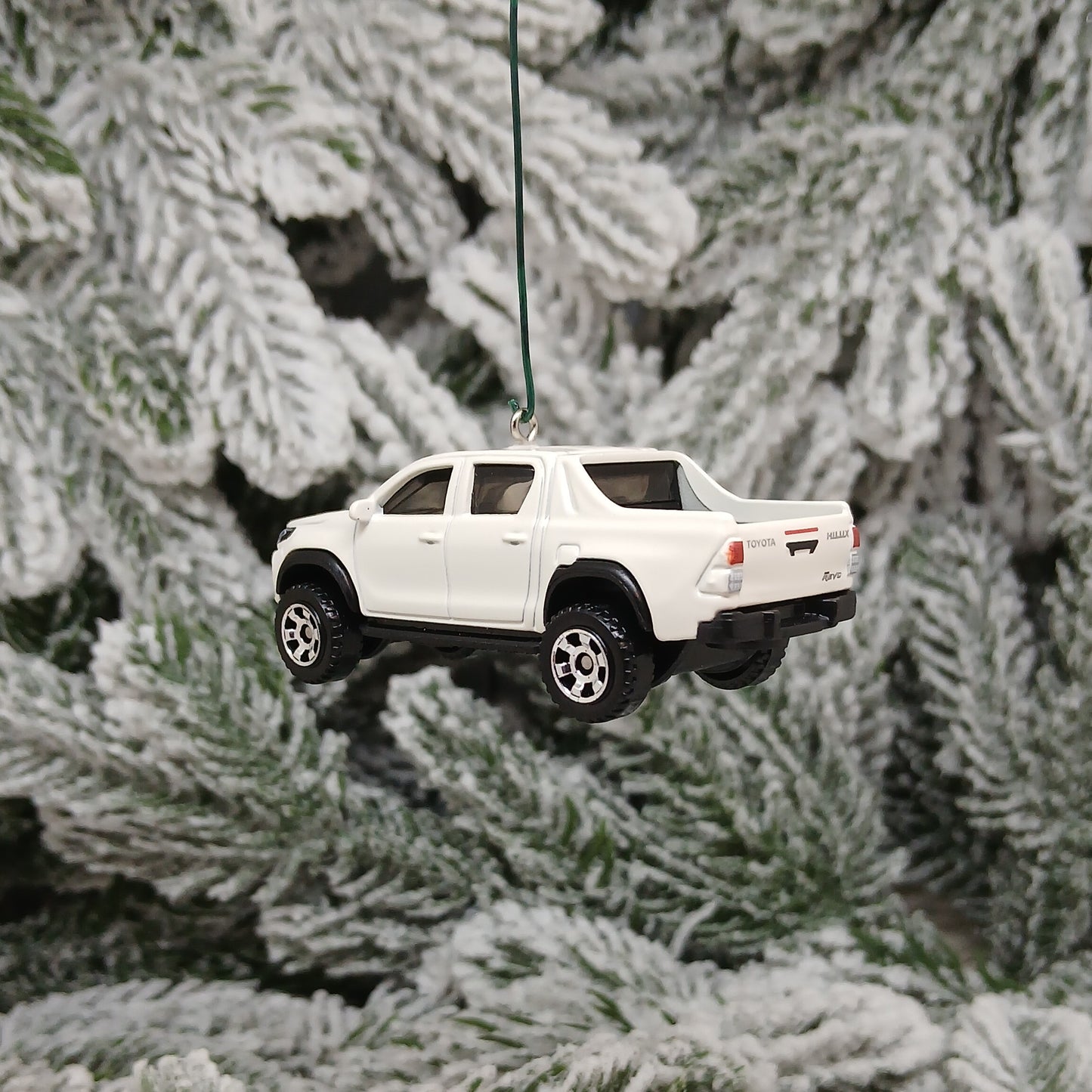 TOYOTA HILUX Ornament Christmas Tree Gift Idea 2015-2024 Pickup Truck Revo Blue Red Green Orange White