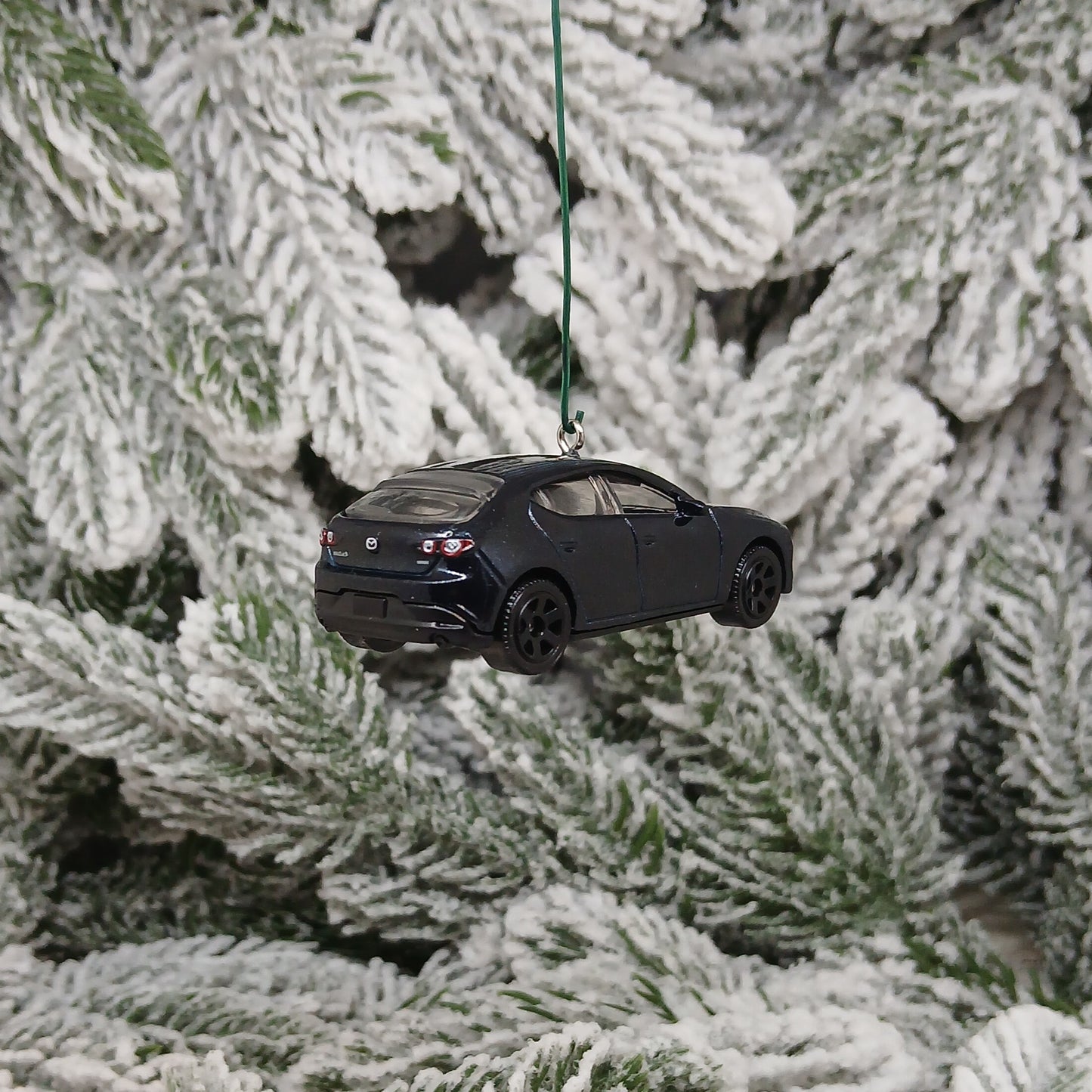 Mazda 3 2019 Ornament Christmas Tree Decoration Unique Xmas Gift Idea 2020-2024 Red Silver Black