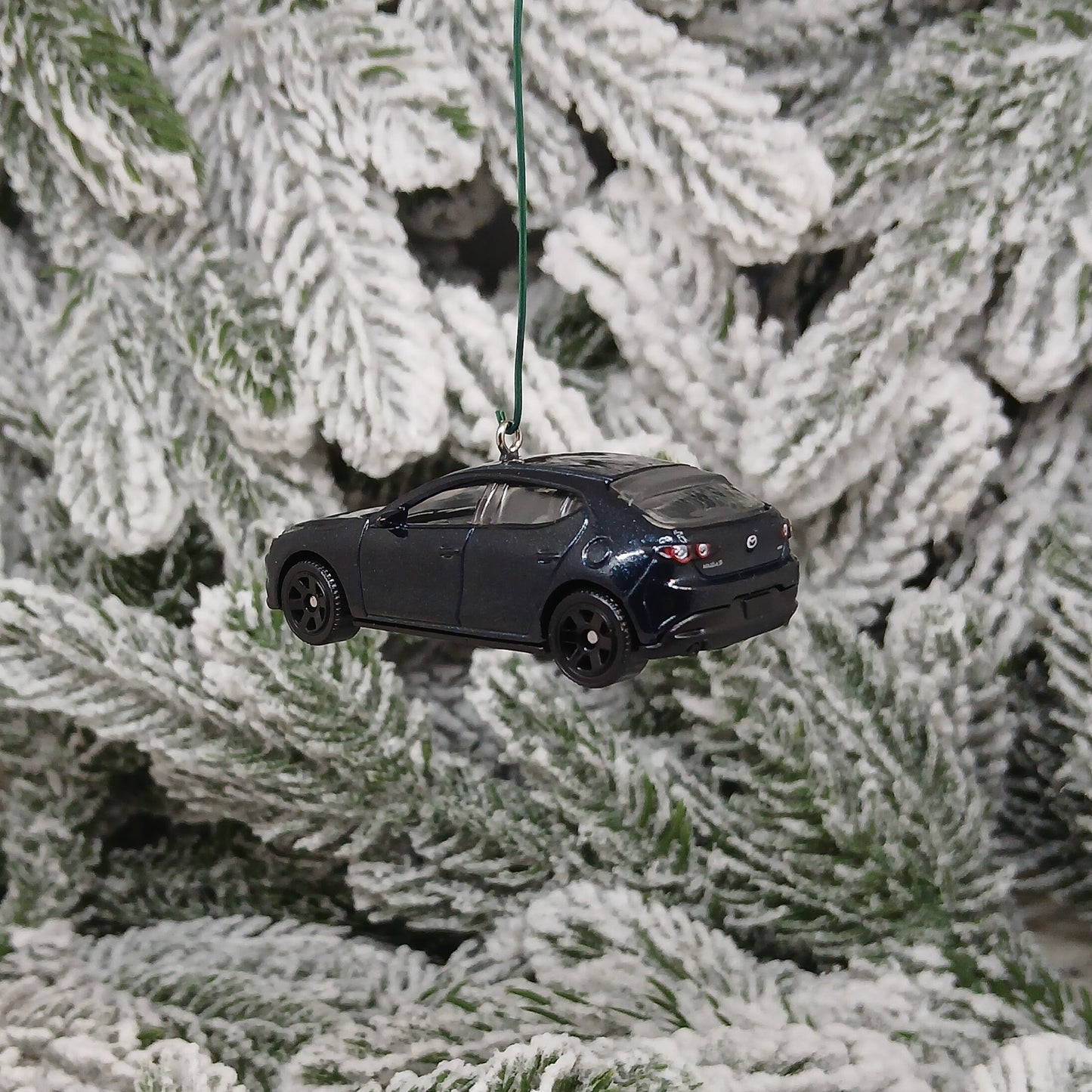 Mazda 3 2019 Ornament Christmas Tree Decoration Unique Xmas Gift Idea 2020-2024 Red Silver Black