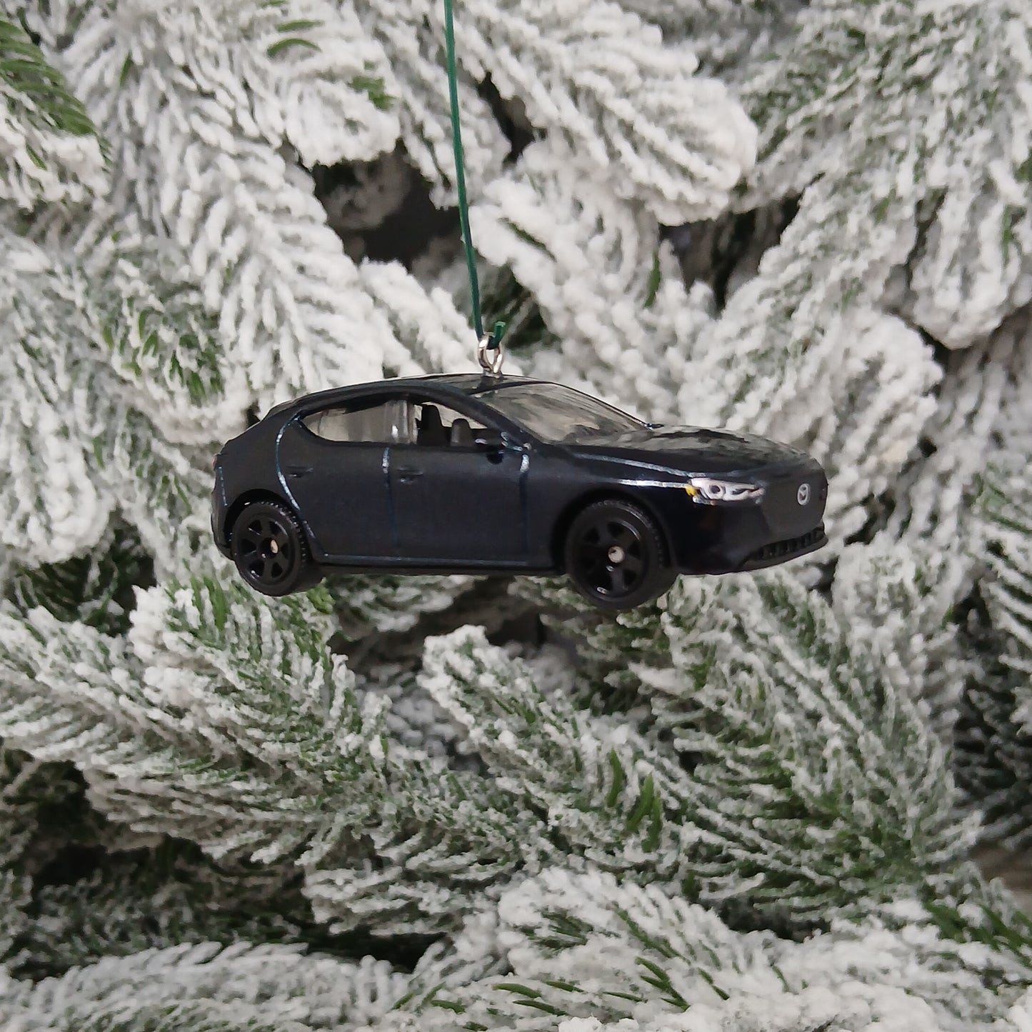 Mazda 3 2019 Ornament Christmas Tree Decoration Unique Xmas Gift Idea 2020-2024 Red Silver Black