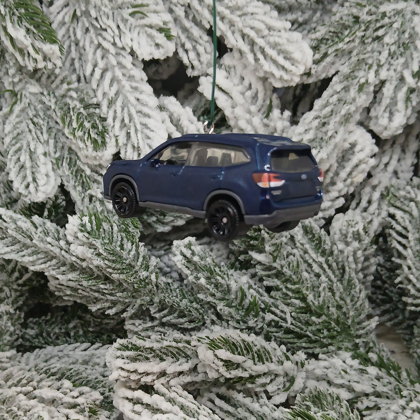 Subaru Forester Ornament Christmas Gift idea 2019 2020 2021 Unique Car Xmas Tree Decoration Blue