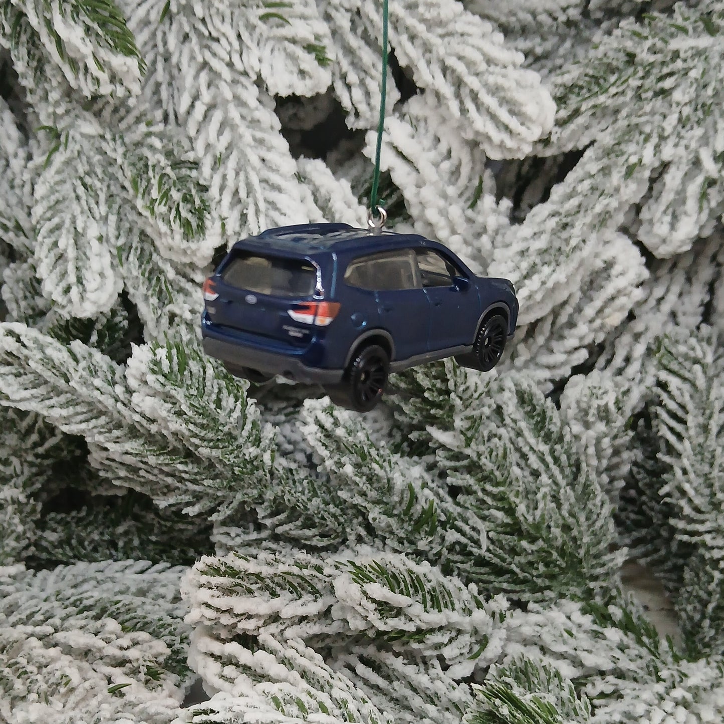Subaru Forester Ornament Christmas Gift idea 2019 2020 2021 Unique Car Xmas Tree Decoration Blue