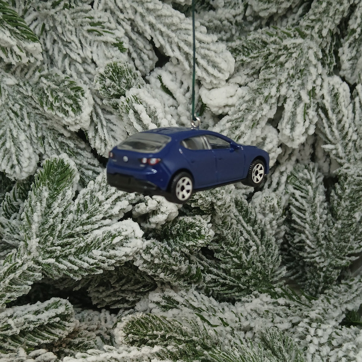 Mazda 3 2019 Ornament Christmas Tree Decoration Unique Xmas Gift Idea 2020-2024 Red Silver Black Blue