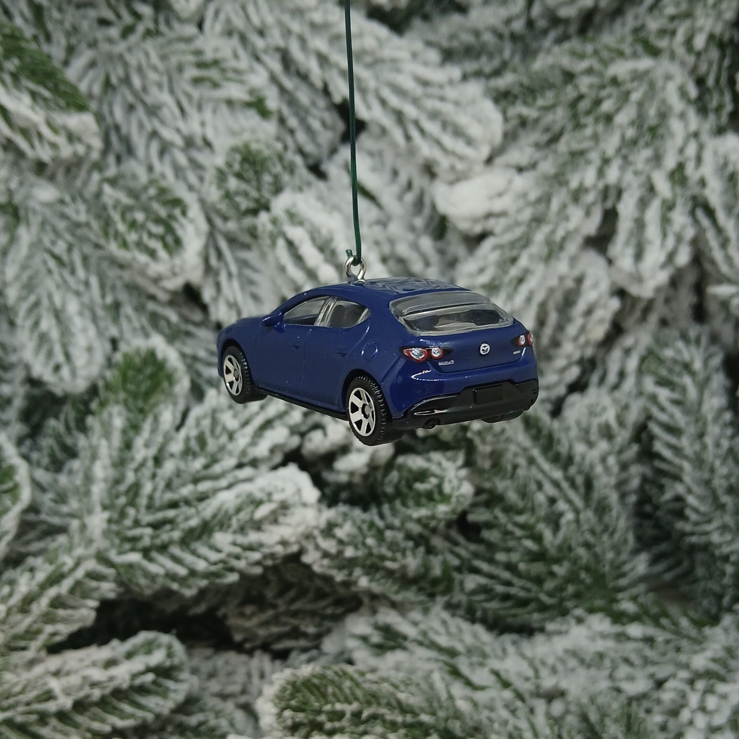 Mazda 3 2019 Ornament Christmas Tree Decoration Unique Xmas Gift Idea 2020-2024 Red Silver Black Blue