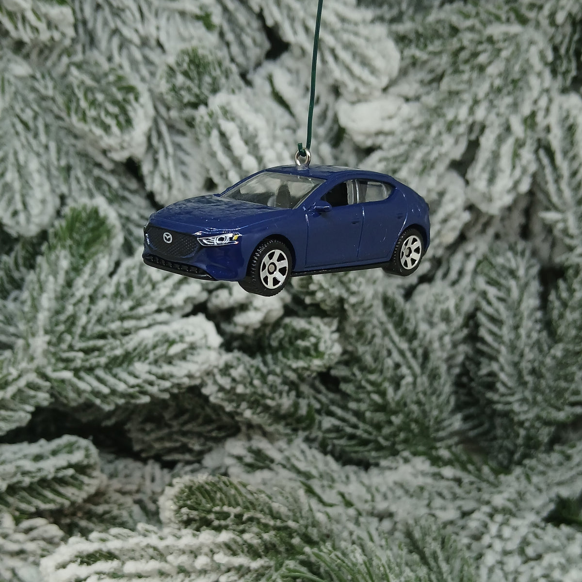 Mazda 3 2019 Ornament Christmas Tree Decoration Unique Xmas Gift Idea 2020-2024 Red Silver Black Blue