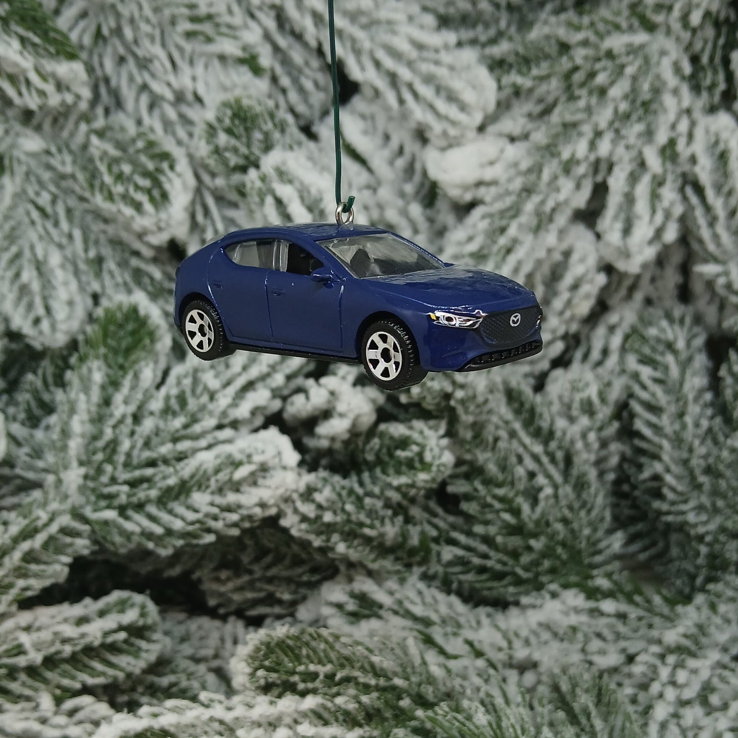 Mazda 3 2019 Ornament Christmas Tree Decoration Unique Xmas Gift Idea 2020-2024 Red Silver Black Blue
