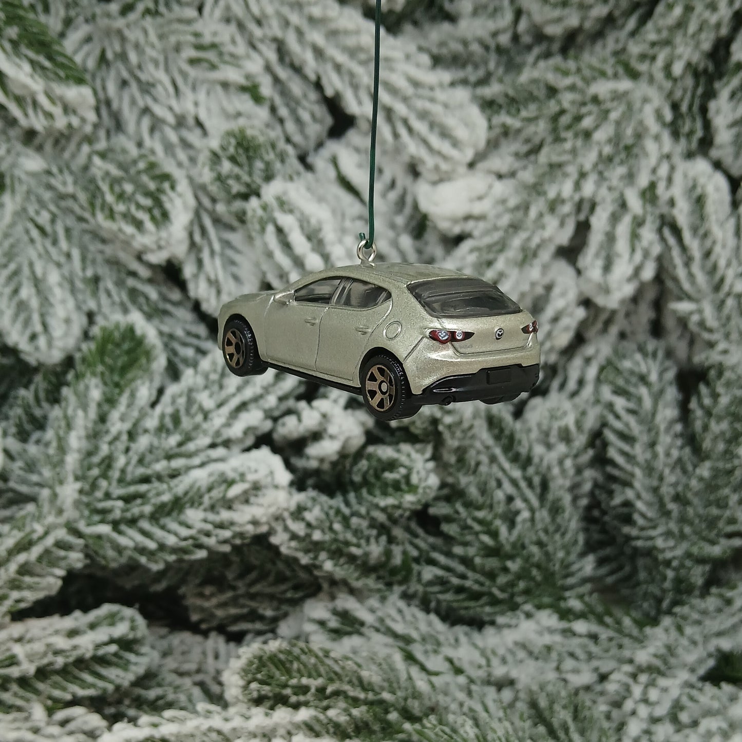 Mazda 3 2019 Ornament Christmas Tree Decoration Unique Xmas Gift Idea 2020-2024 Red Silver Black Blue