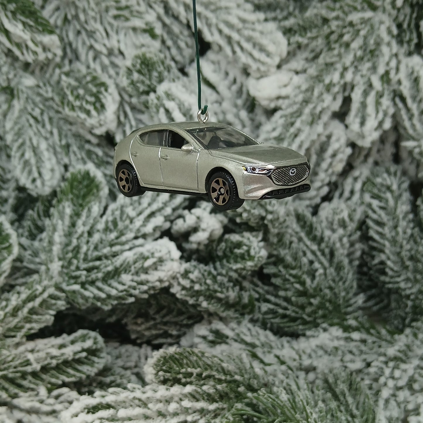 Mazda 3 2019 Ornament Christmas Tree Decoration Unique Xmas Gift Idea 2020-2024 Red Silver Black Blue
