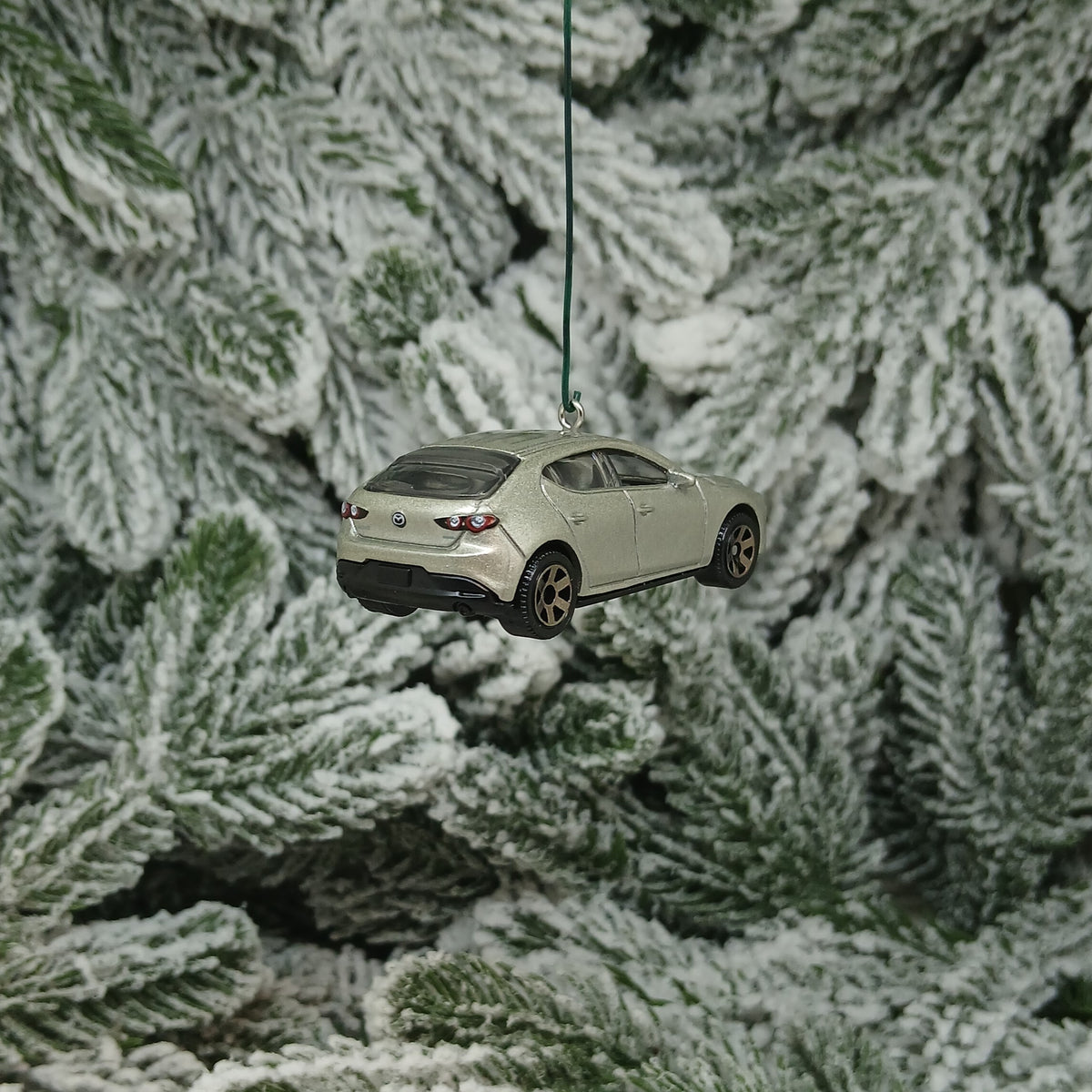 Mazda 3 2019 Ornament Christmas Tree Decoration Unique Xmas Gift Idea 2020-2024 Red Silver Black Blue