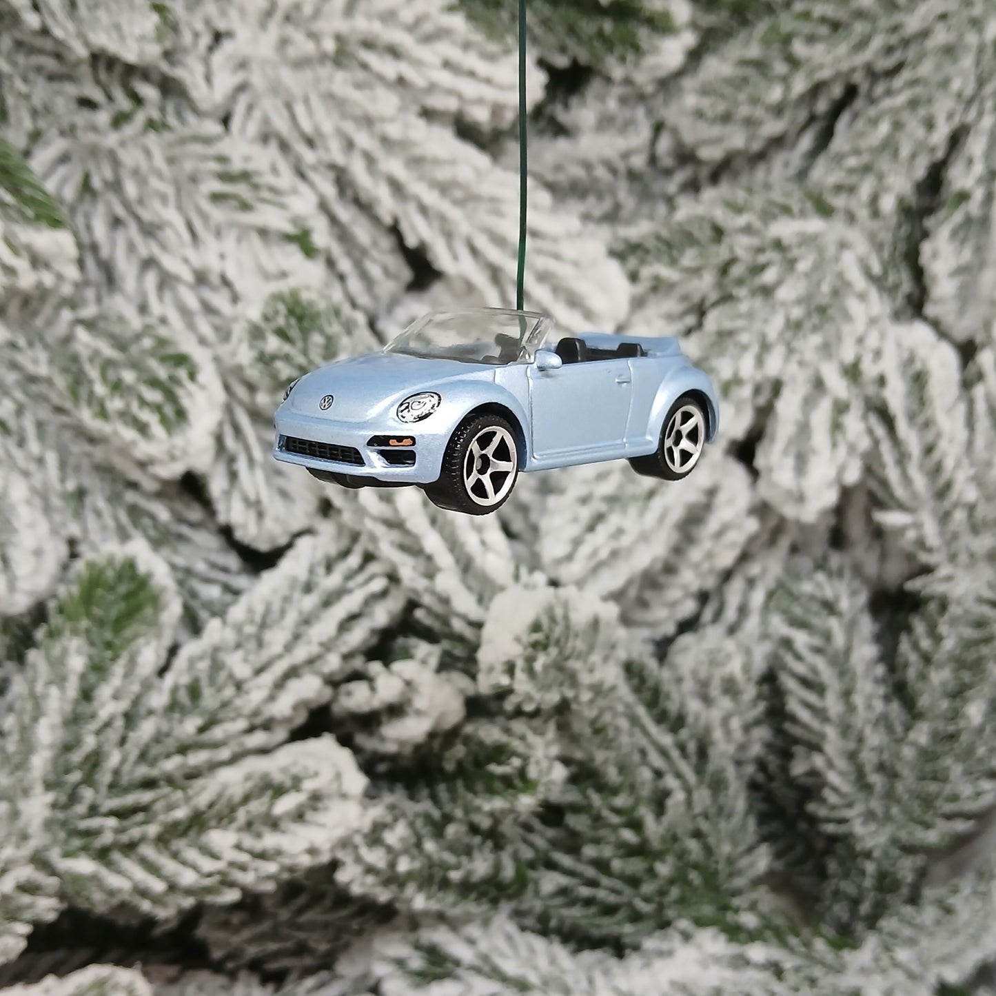 VW Beetle Convertible Ornament Christmas Gift Idea Volkswagen Licensed Blue Red Pink Yellow Orange White
