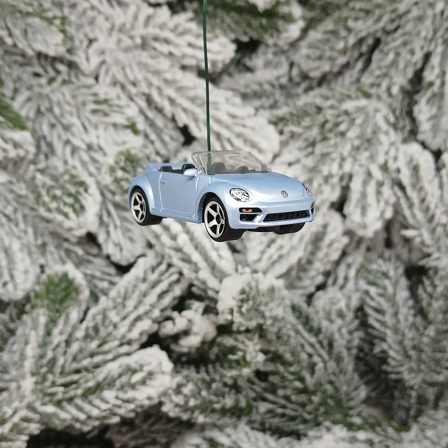 VW Beetle Convertible Ornament Christmas Gift Idea Volkswagen Licensed Blue Red Pink Yellow Orange White