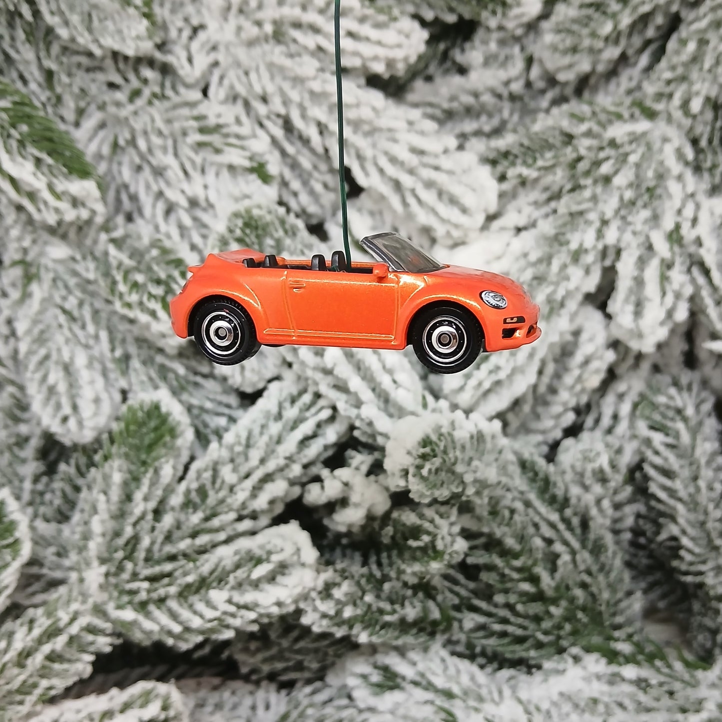 VW Beetle Convertible Ornament Christmas Gift Idea Volkswagen Licensed Blue Red Pink Yellow Orange White