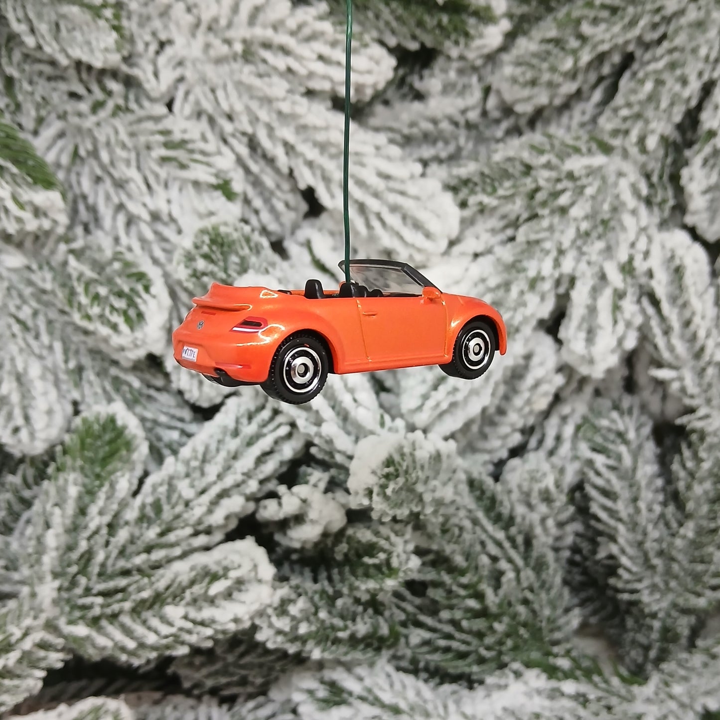 VW Beetle Convertible Ornament Christmas Gift Idea Volkswagen Licensed Blue Red Pink Yellow Orange White