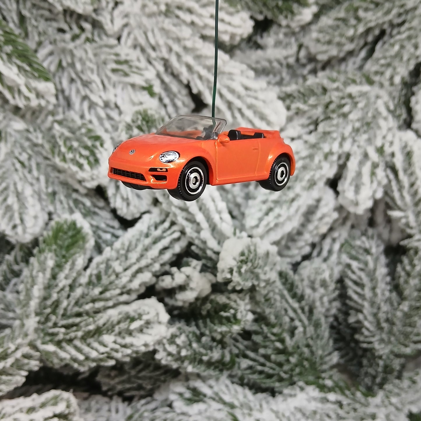 VW Beetle Convertible Ornament Christmas Gift Idea Volkswagen Licensed Blue Red Pink Yellow Orange White