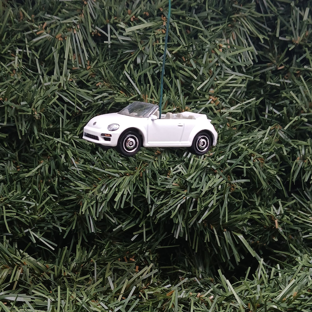 VW Beetle Convertible Ornament Christmas Gift Idea Volkswagen Licensed Blue Red Pink Yellow Orange White