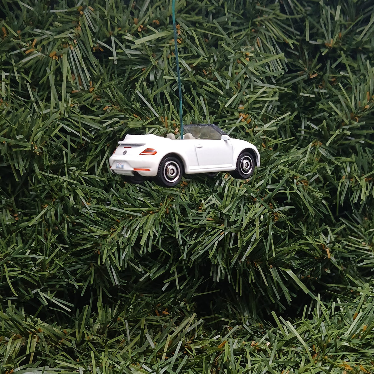 VW Beetle Convertible Ornament Christmas Gift Idea Volkswagen Licensed Blue Red Pink Yellow Orange White