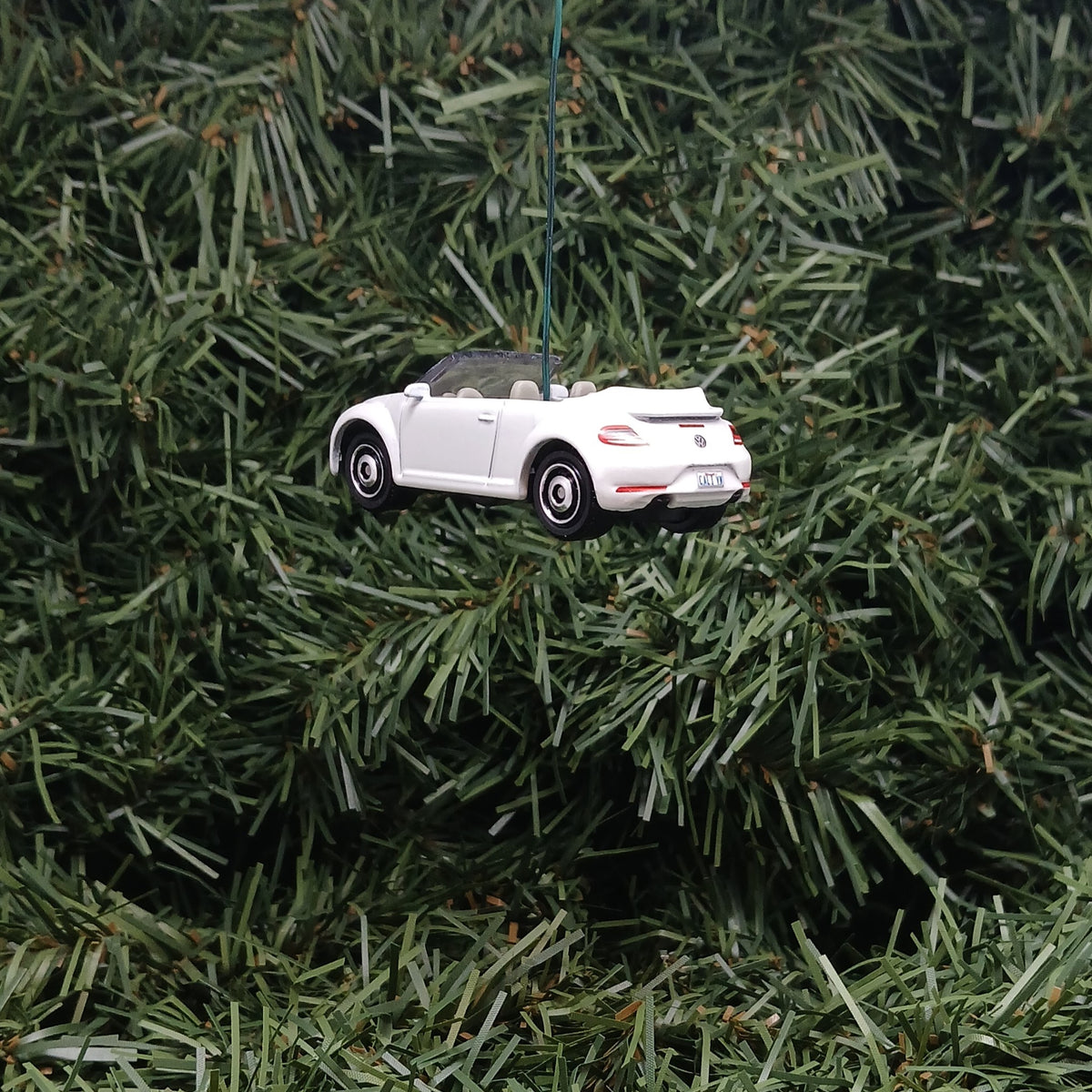 VW Beetle Convertible Ornament Christmas Gift Idea Volkswagen Licensed Blue Red Pink Yellow Orange White