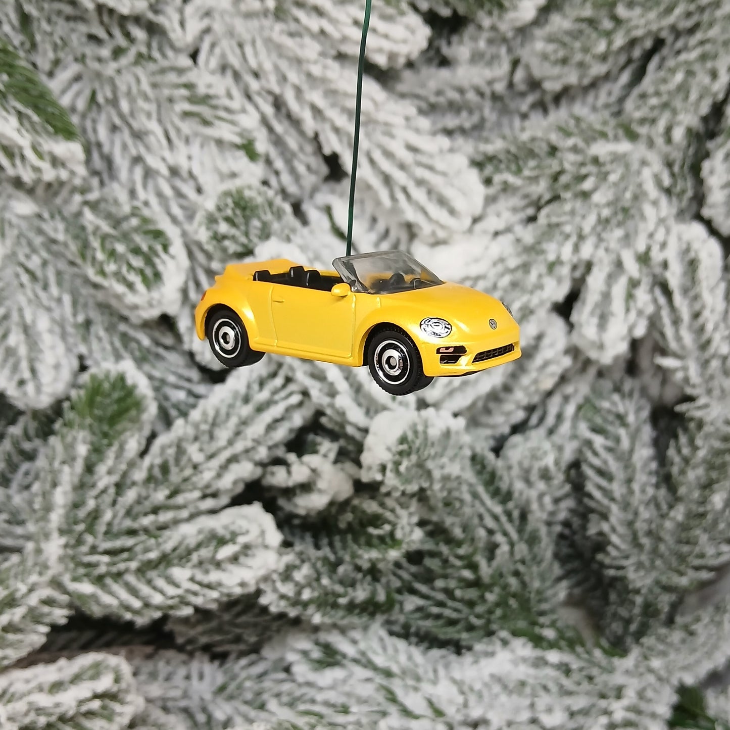 VW Beetle Convertible Ornament Christmas Gift Idea Volkswagen Licensed Blue Red Pink Yellow Orange White