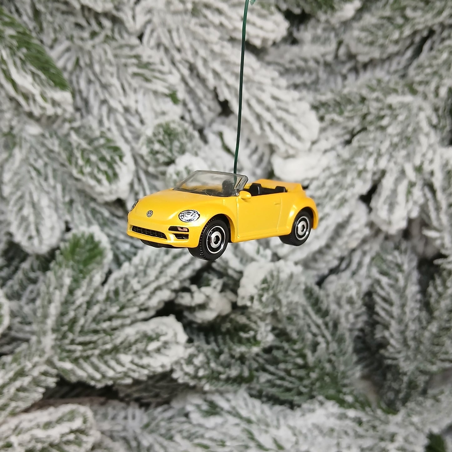 VW Beetle Convertible Ornament Christmas Gift Idea Volkswagen Licensed Blue Red Pink Yellow Orange White