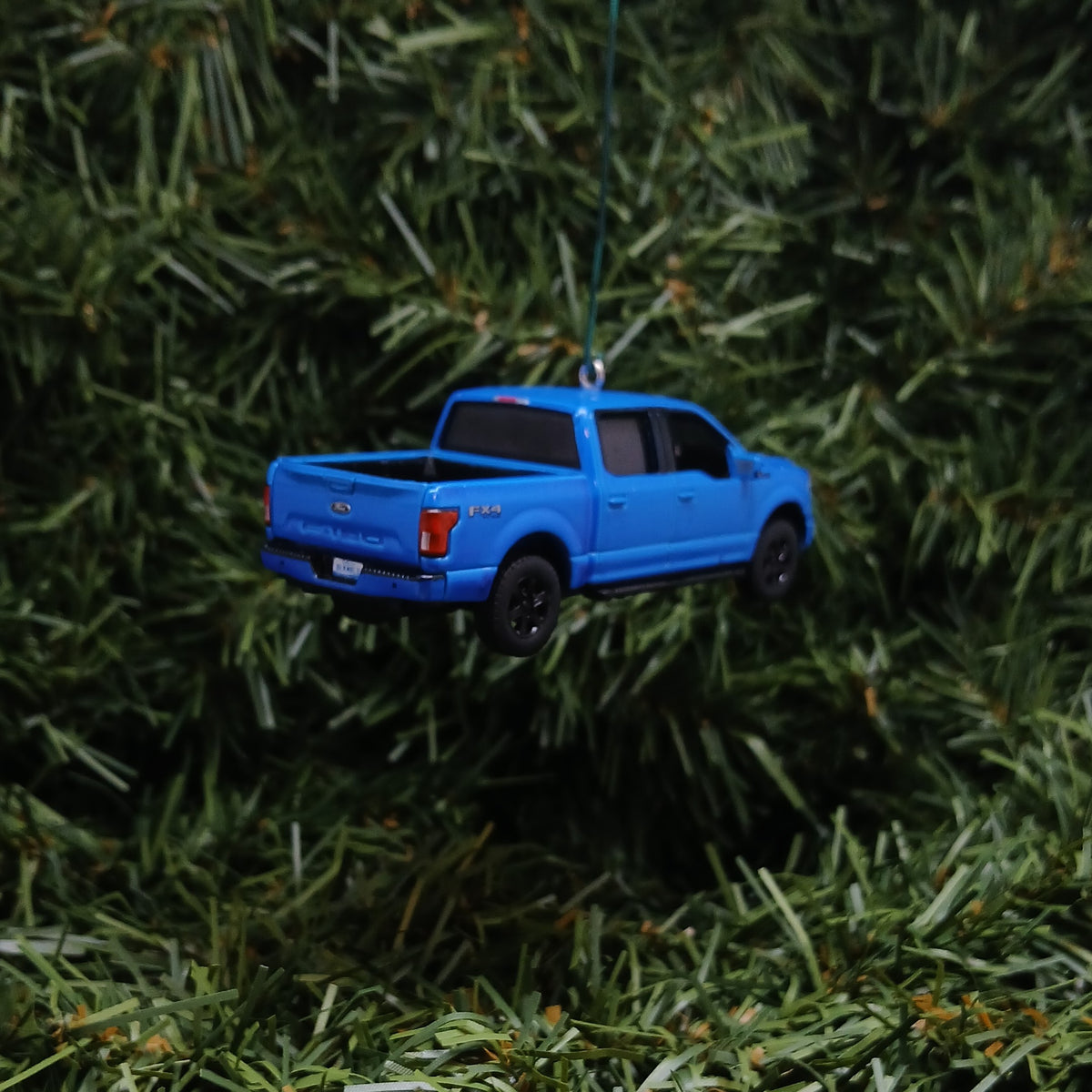 Ford F-150 Ornament 2015-2020 Christmas Gift Idea F150 Truck Unique Xmas Decoration Velocity Blue