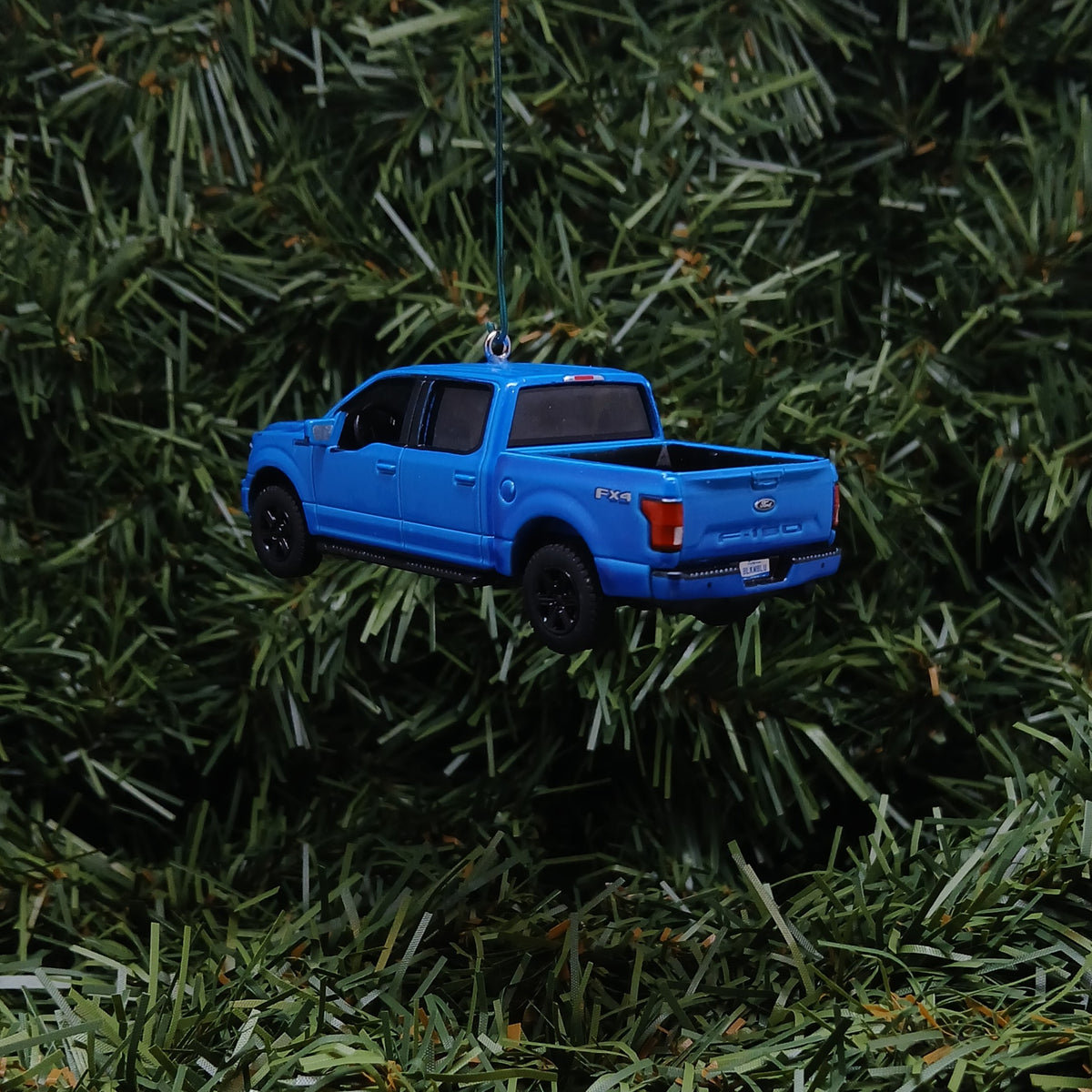 Ford F-150 Ornament 2015-2020 Christmas Gift Idea F150 Truck Unique Xmas Decoration Velocity Blue