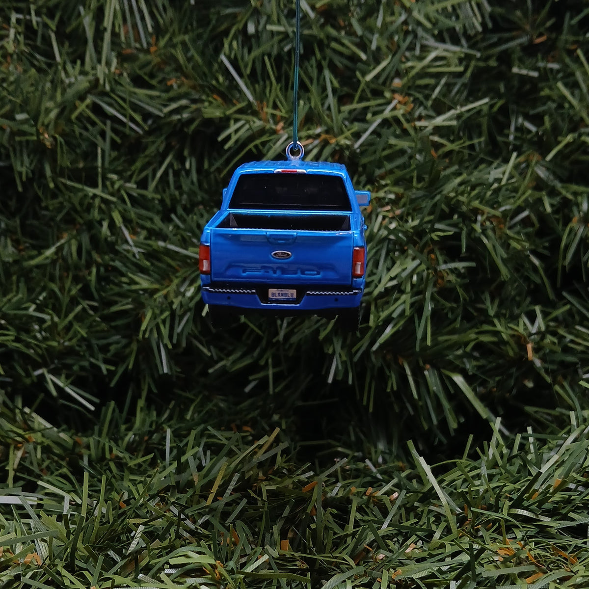 Ford F-150 Ornament 2015-2020 Christmas Gift Idea F150 Truck Unique Xmas Decoration Velocity Blue