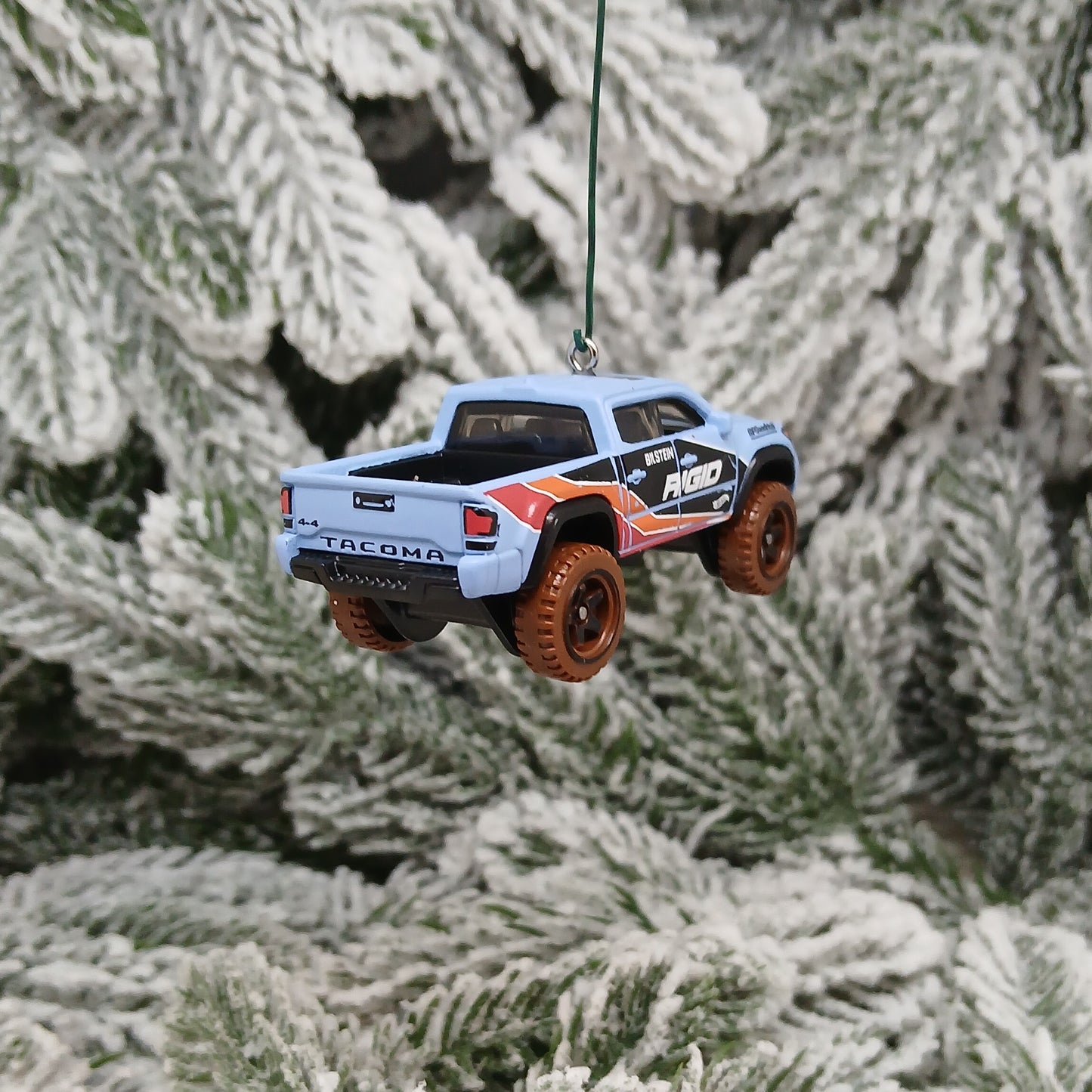 TOYOTA TACOMA Ornament 2020 Christmas Tree Decoration Gift Idea Pickup Truck Blue