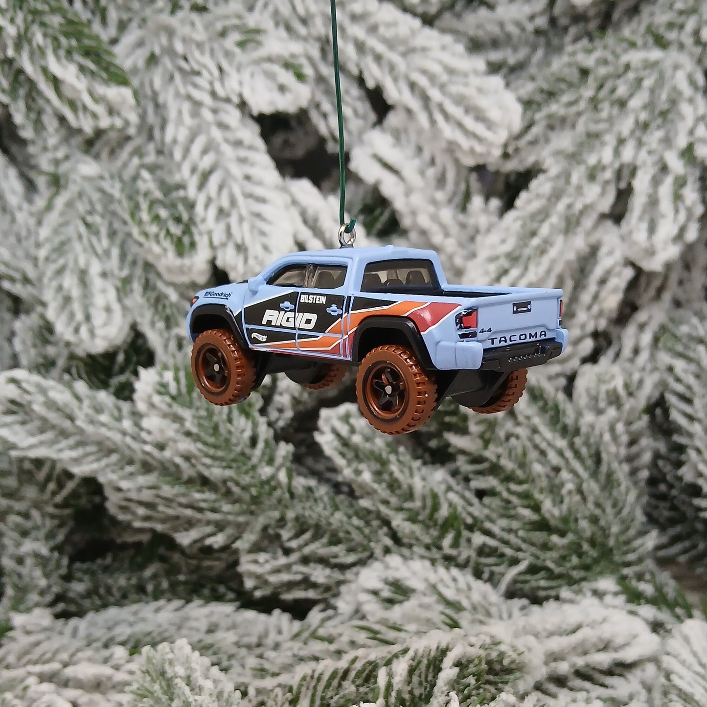 TOYOTA TACOMA Ornament 2020 Christmas Tree Decoration Gift Idea Pickup Truck Blue