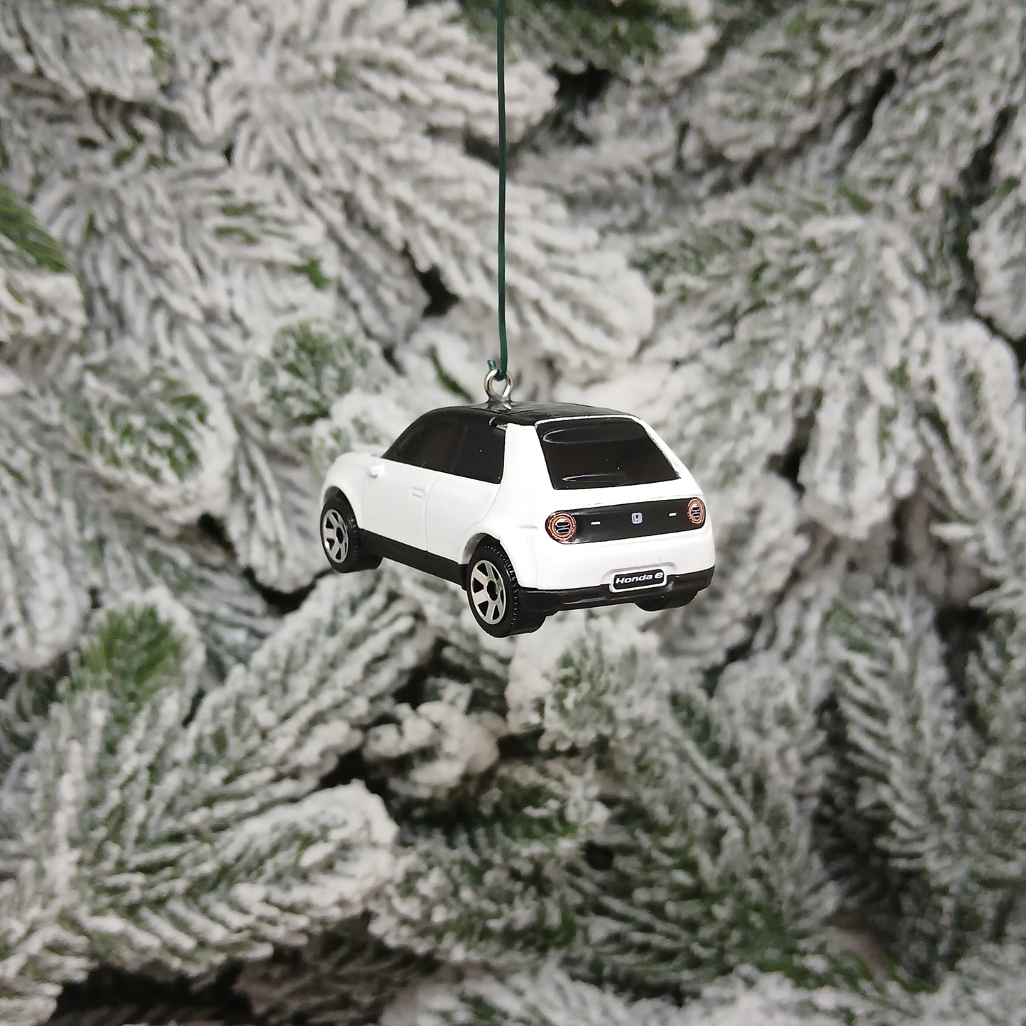 2020 Honda E Ornament Christmas Gift Idea unique Xmas tree decoration white 2021-2023