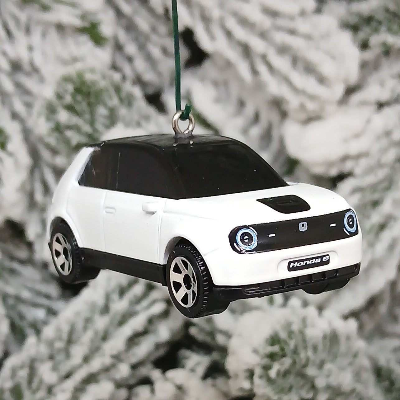 2020 Honda E Ornament Christmas Gift Idea unique Xmas tree decoration white 2021-2023